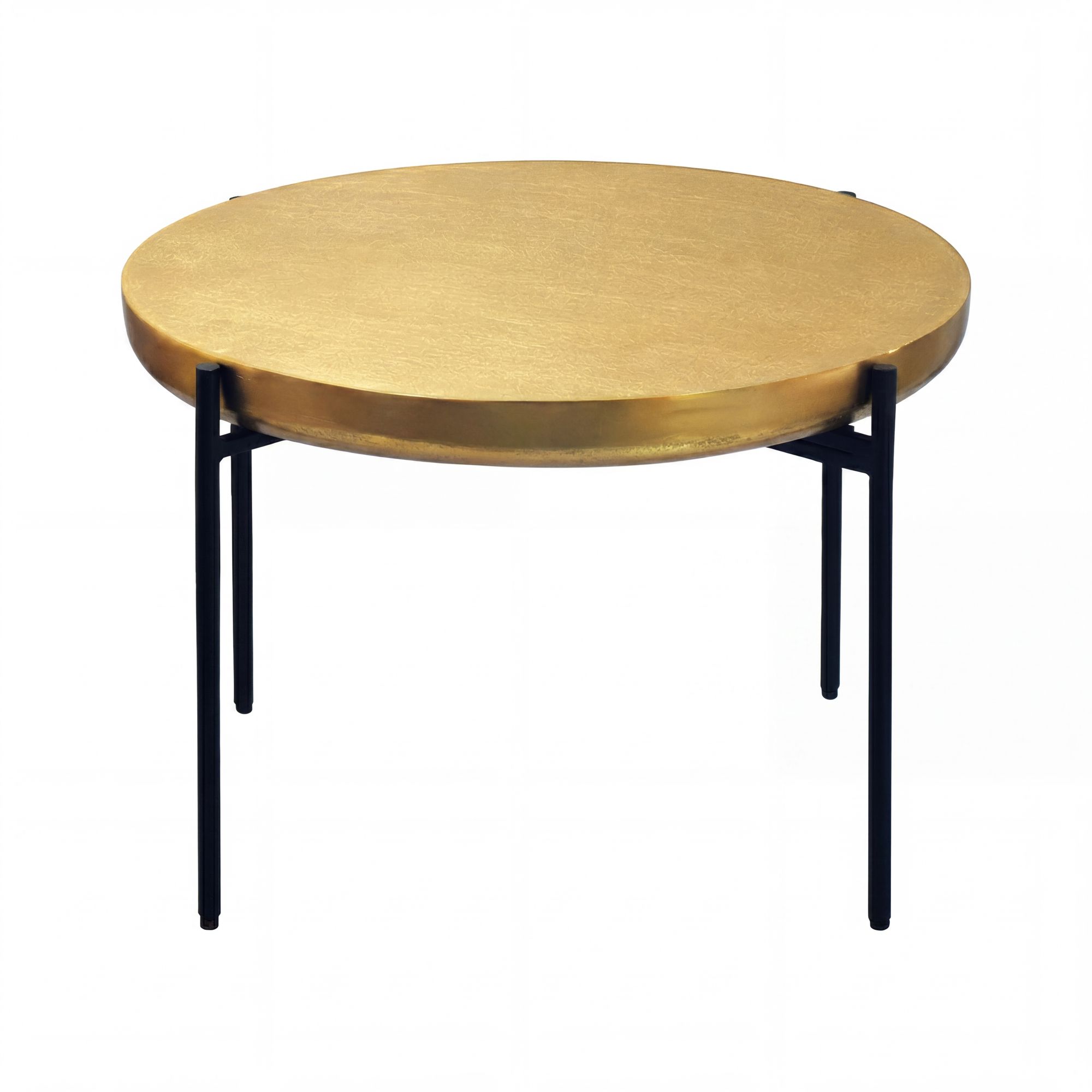 Couchtisch Strusshamn Aluminium Gold Ø 63 cm