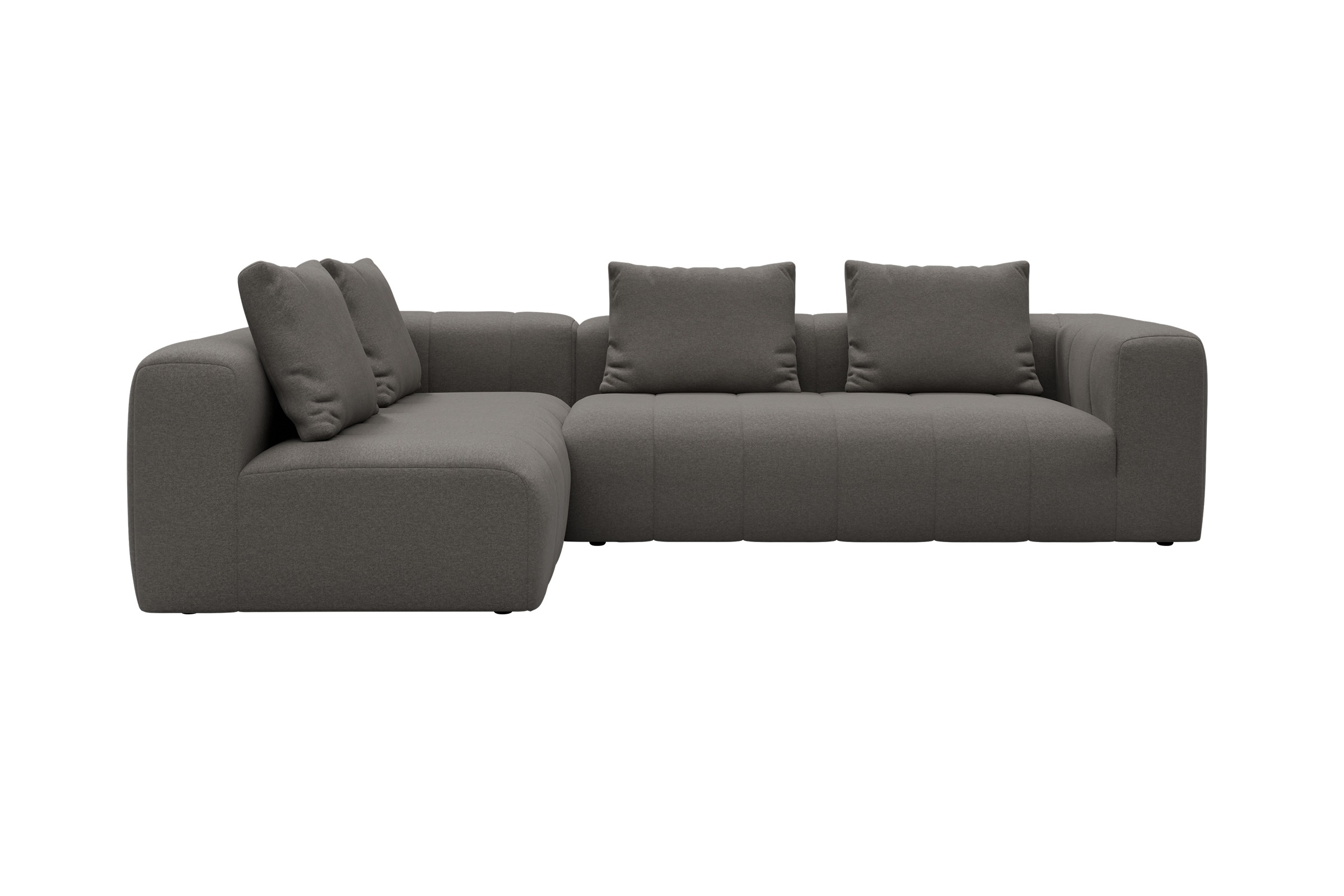 Hugo 2x 2,5-Sitzer Armlehne rechts Satya-Taupe moebelfaktor