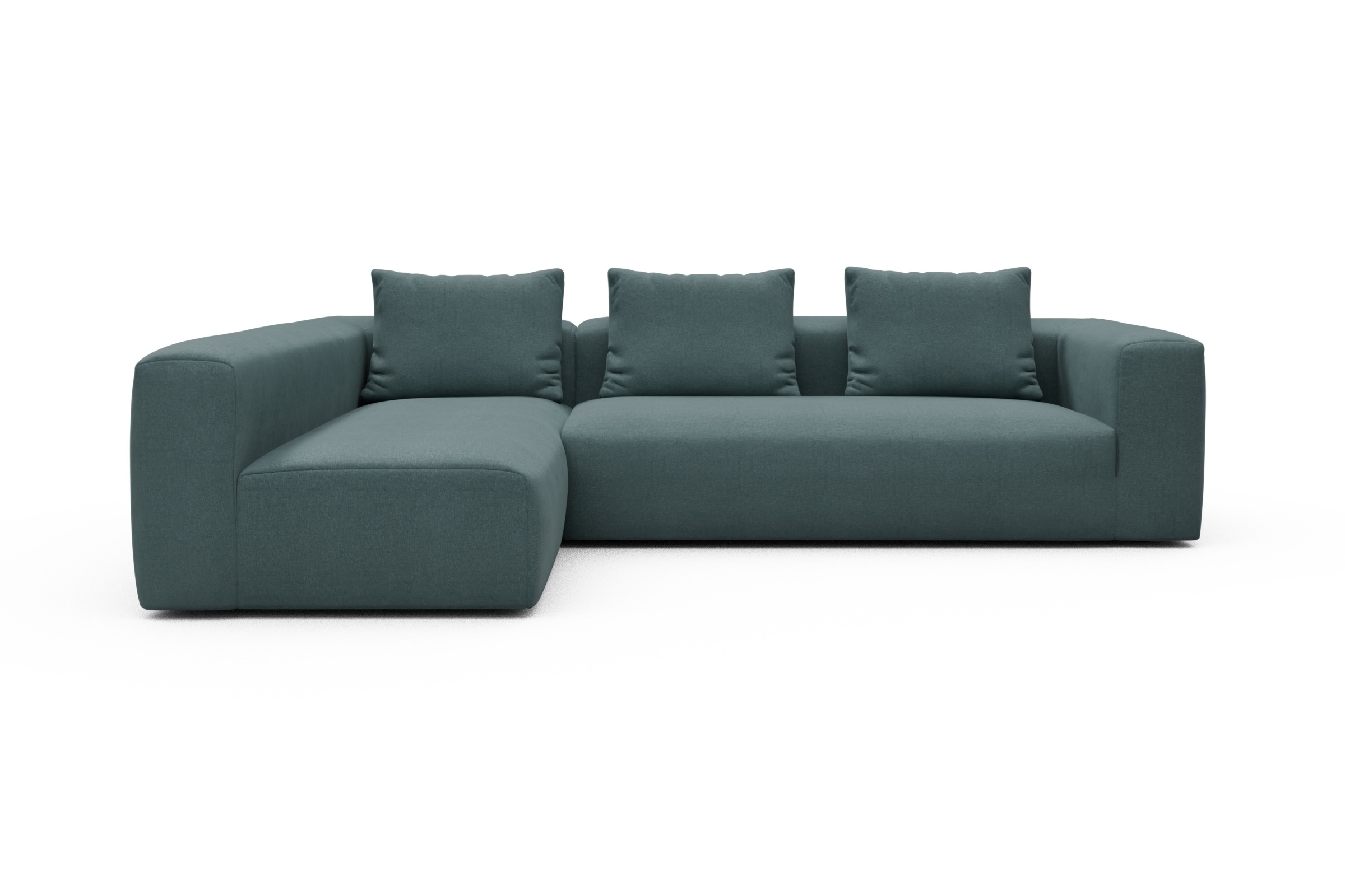 Skandi Home Ecksofa Fred 2x 2,5-Sitzer links offen Satya-Niagara moebelfaktor