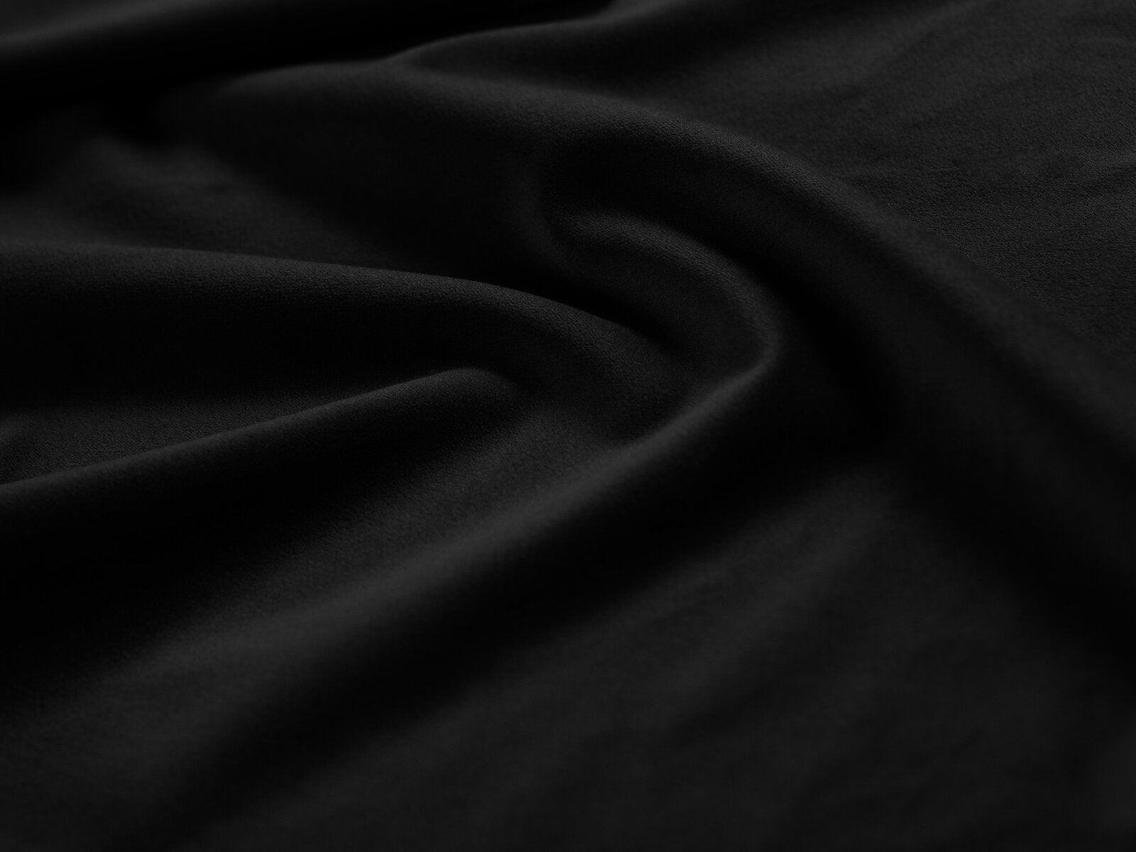 Micadoni Georgia Sofa 3-Sitzer Samt Magic Velvet Schwarz