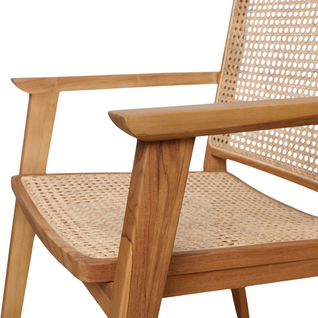 Raw Materials Esszimmerstuhl Nova Teak/Rattan