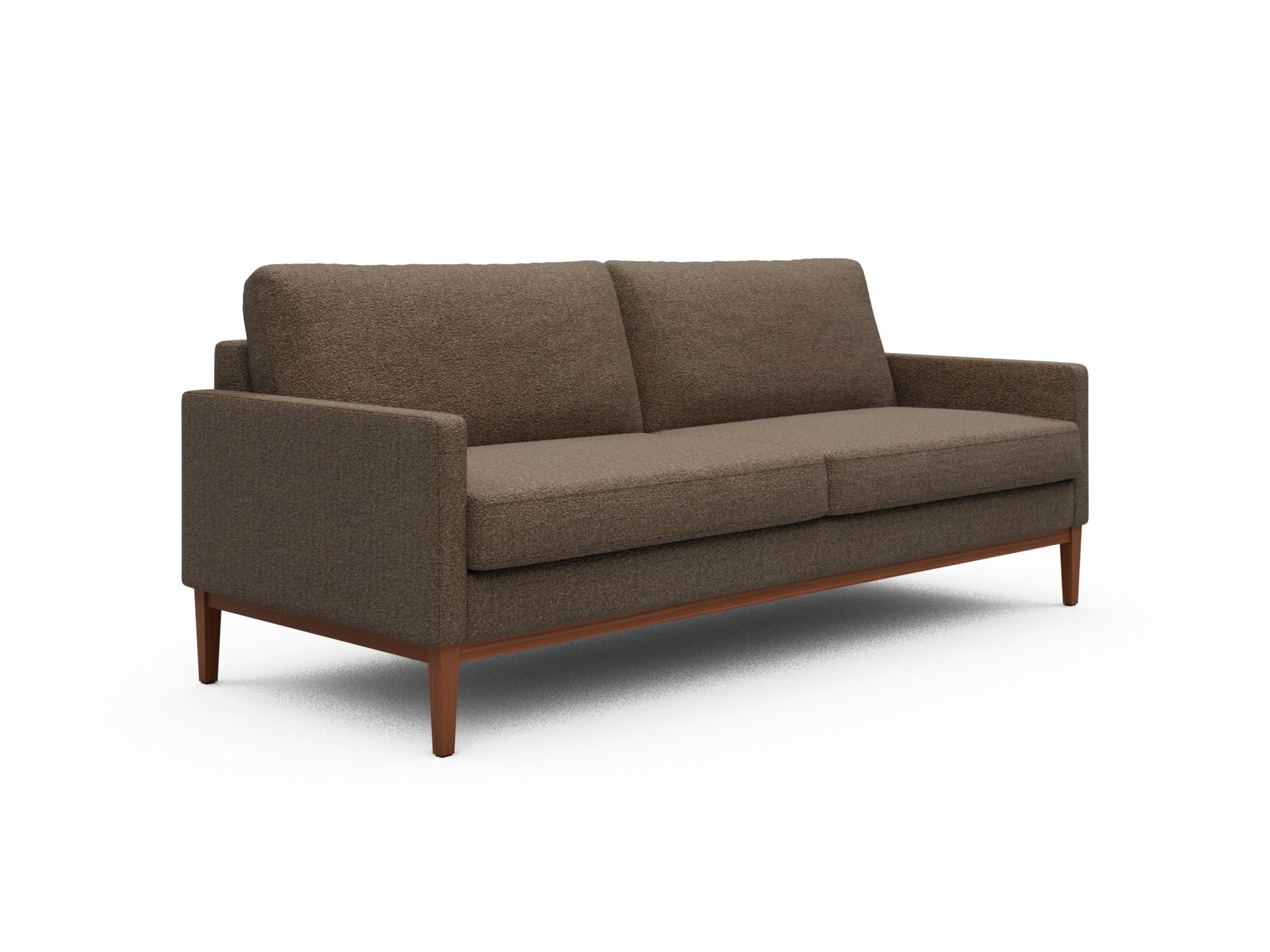 Skandi Home Sofa Bodo 3-Sitzer Aivi-Khaki-Brown moebelfaktor