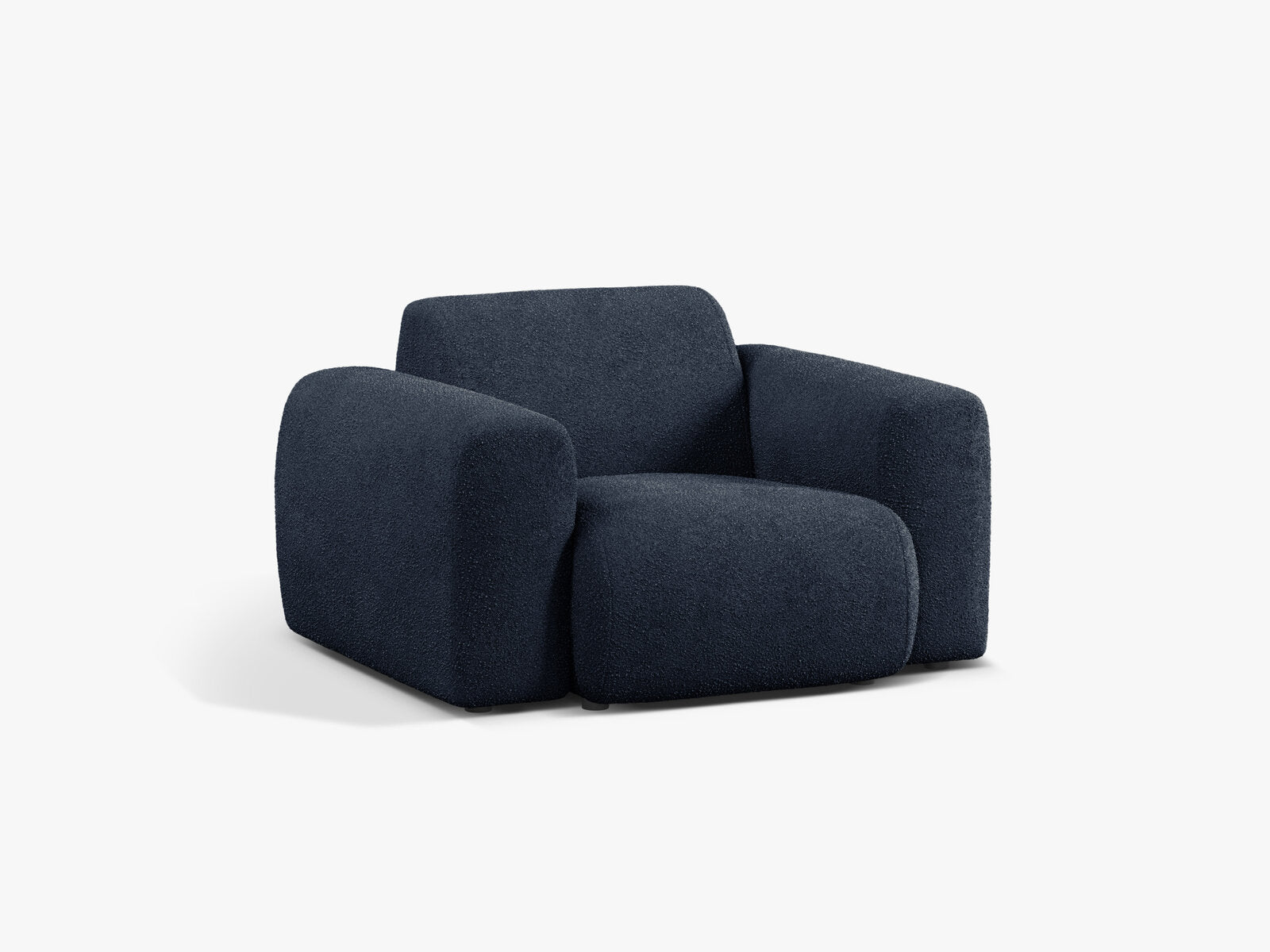 Micadoni Sessel Molino Boucle Baloo Dunkelblau
