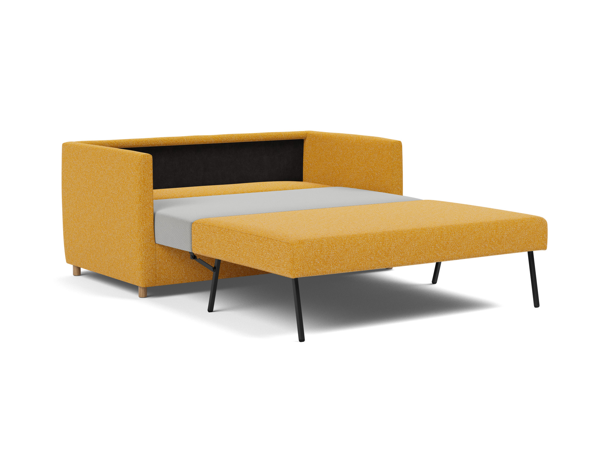 Schlafsofa Olan Boucle Skandi 536-Ochre