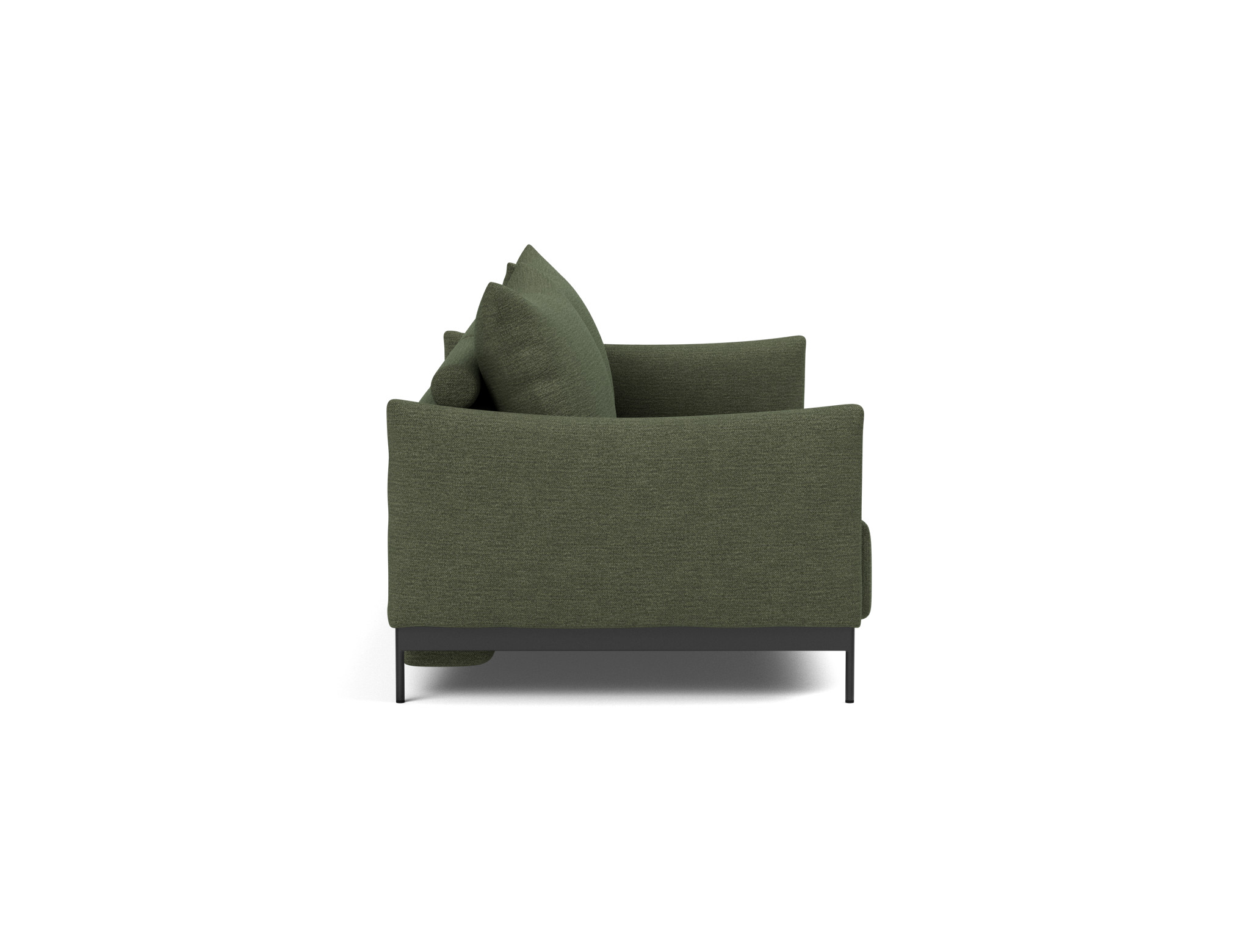 Schlafsofa Malloy Strukturierter Stoff Taura 353-Forest