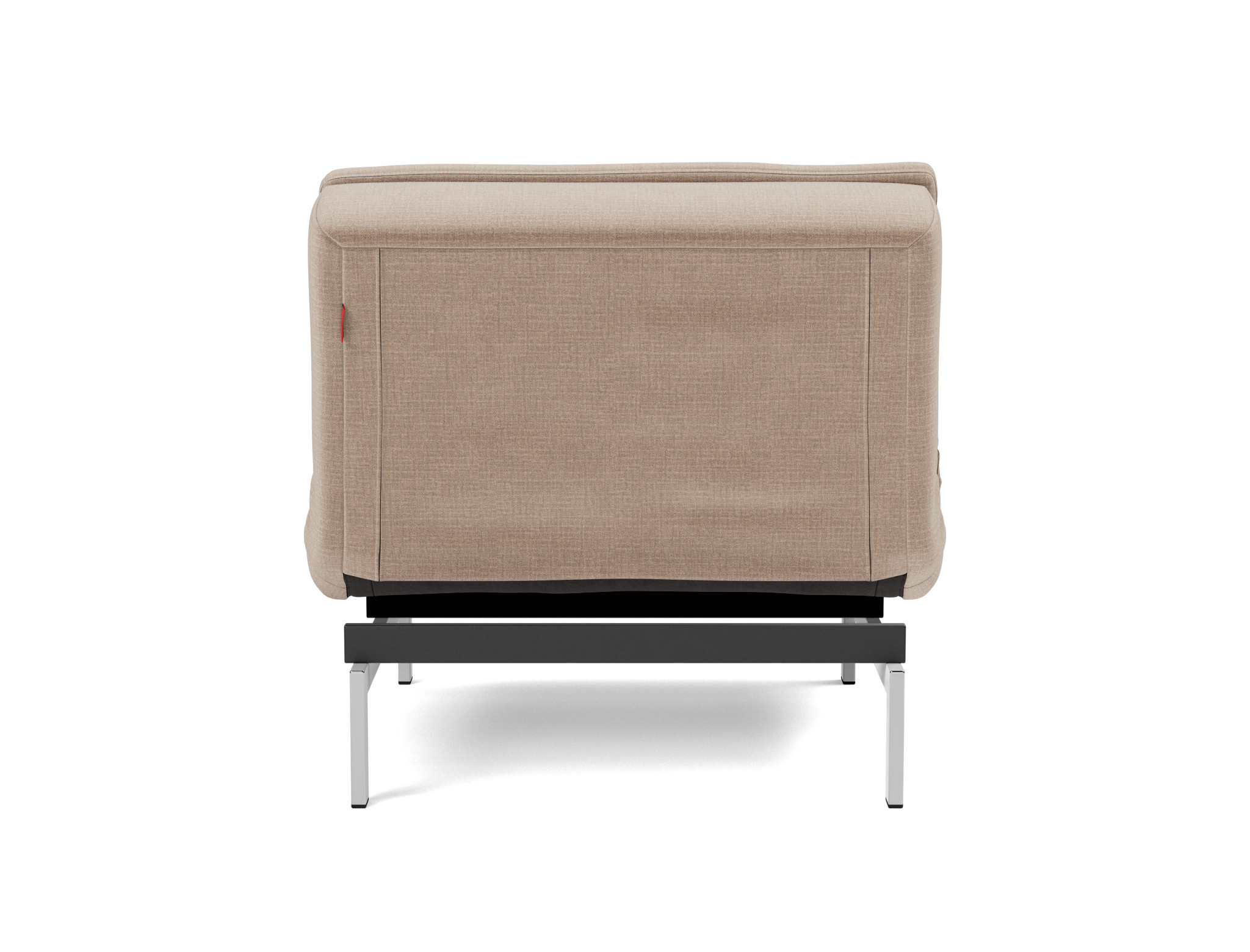 Sessel Dublexo Chenille Esina 417-Mocha Beine Chrom