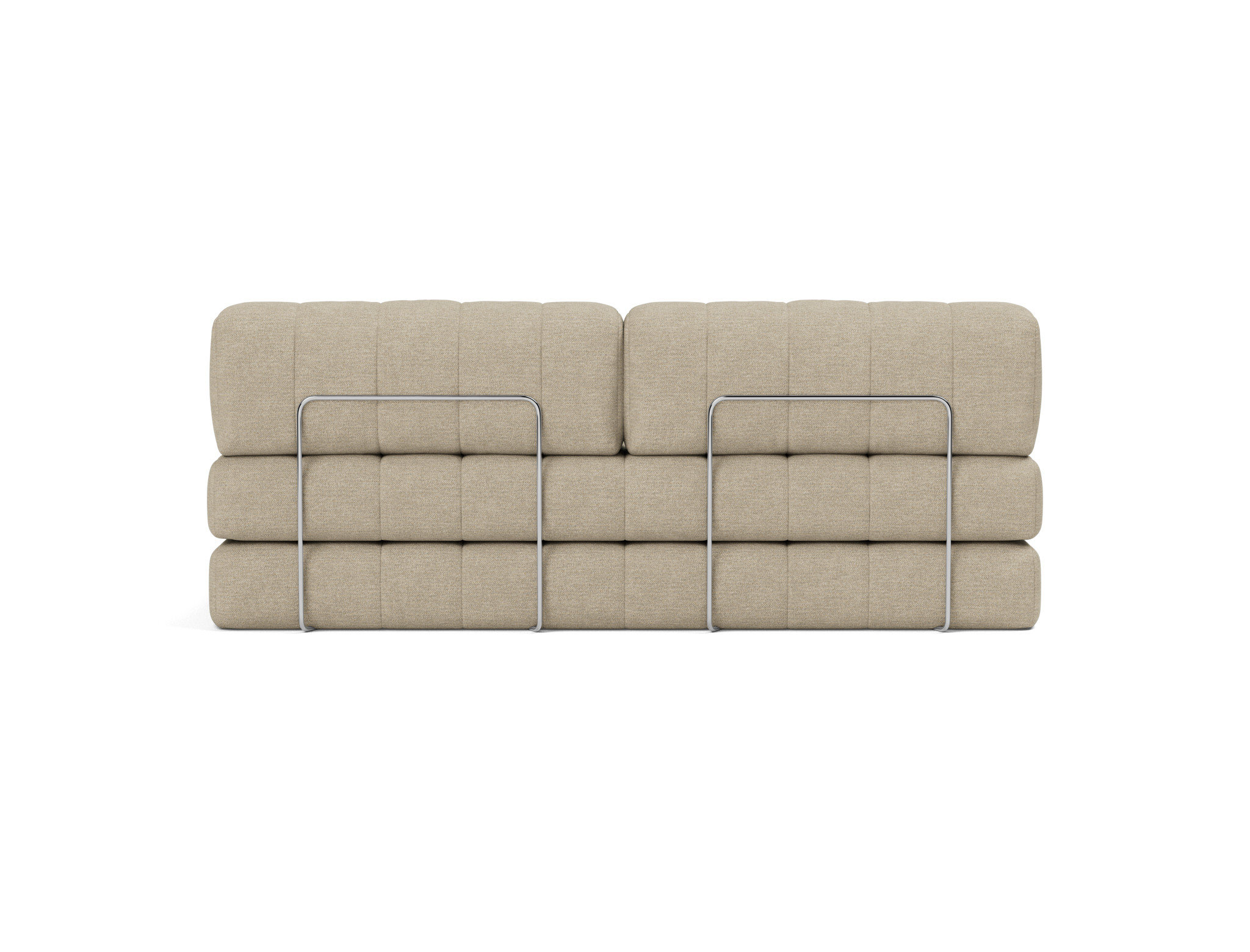 Schlafsofa CozyPad Strukturierter Stoff Taura 356-Sand