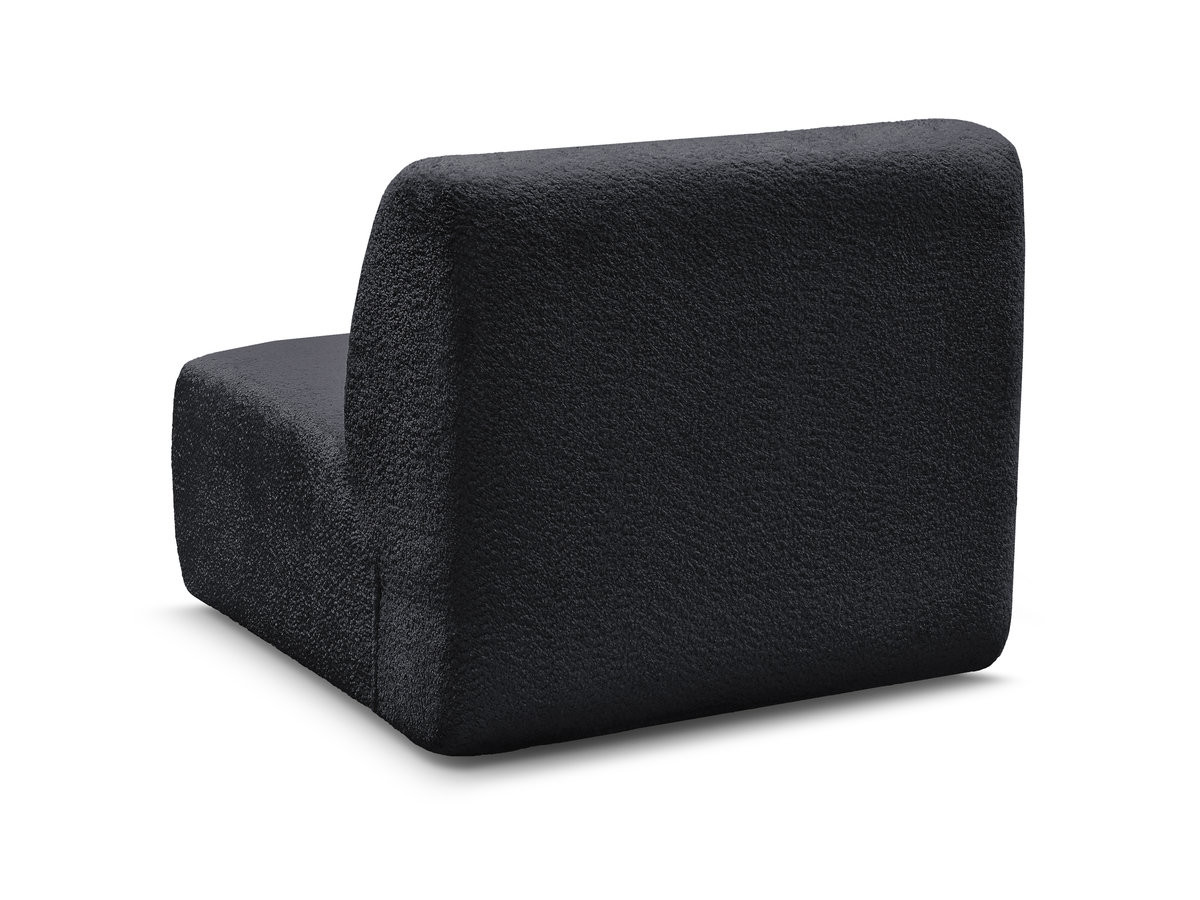 Bobochic Anda Sofamodul 1-Sitzer 84 × 103 cm Chenille Schwarz