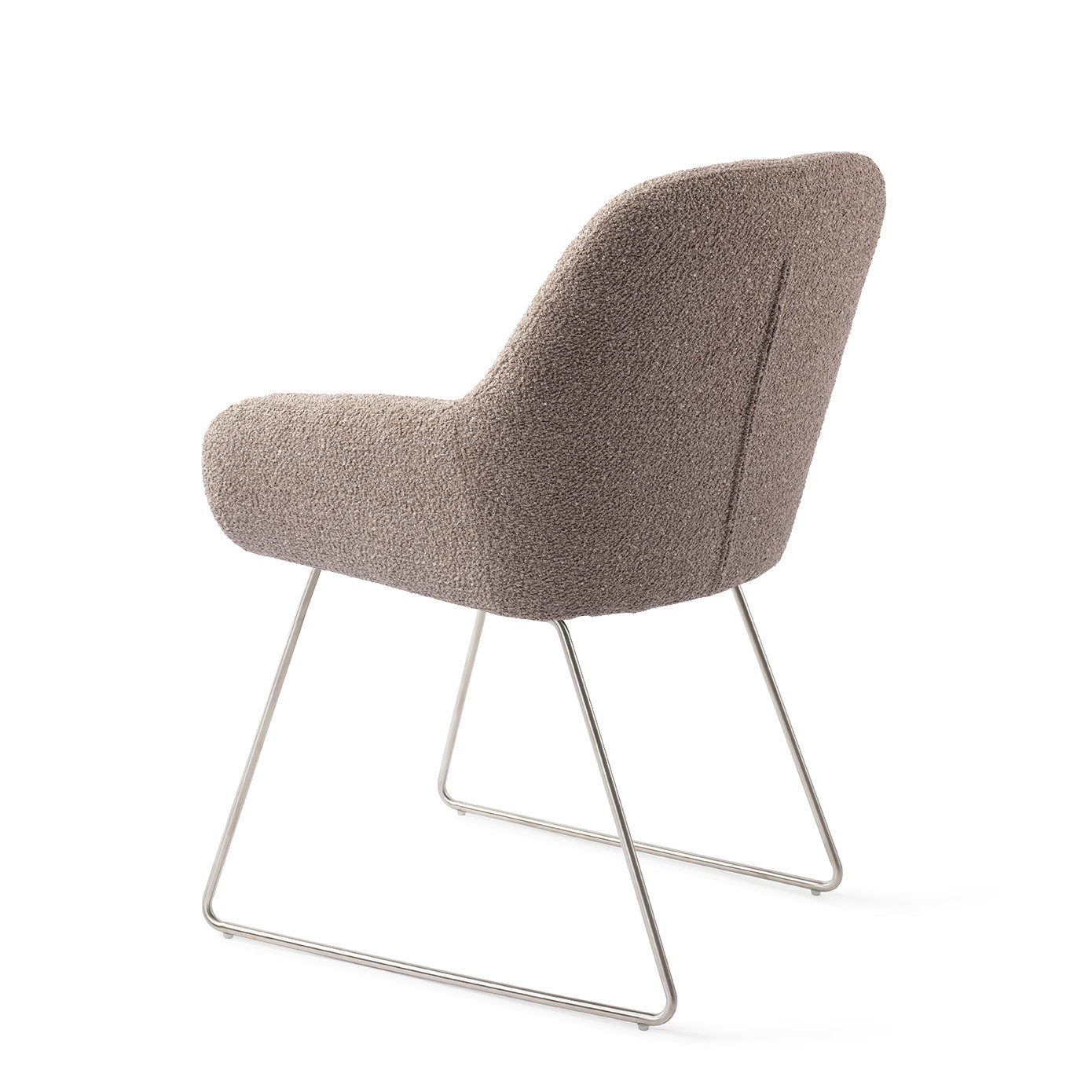 Jesper Home Esszimmerstuhl Kushi Stone Haze Slide Stahl