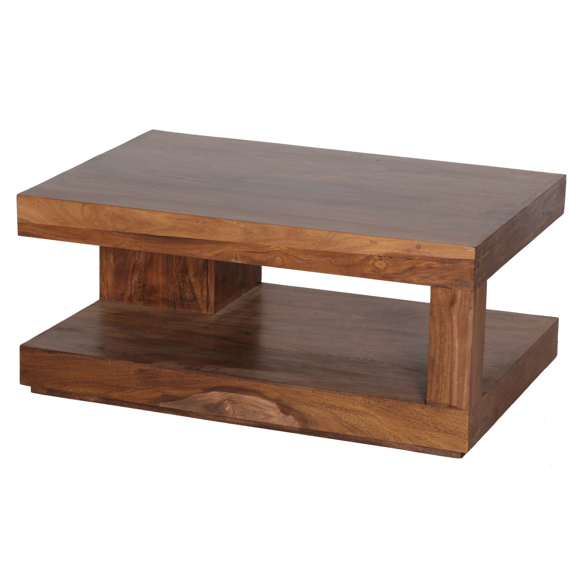 Couchtisch Kalsoy Sheesham Massivholz 90 × 60 × 40 cm