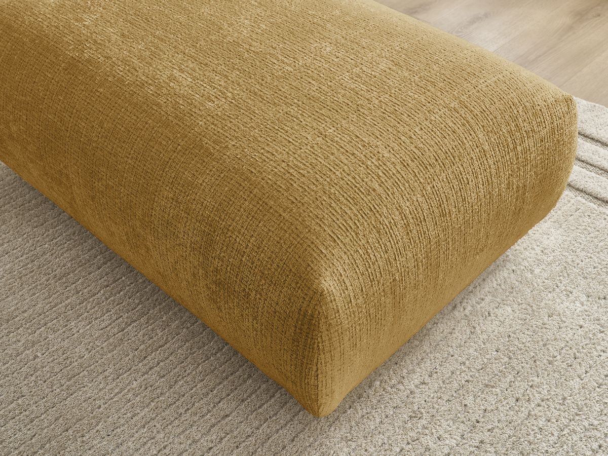 Bobochic Sirius Sofa Strukturstoff Gelb