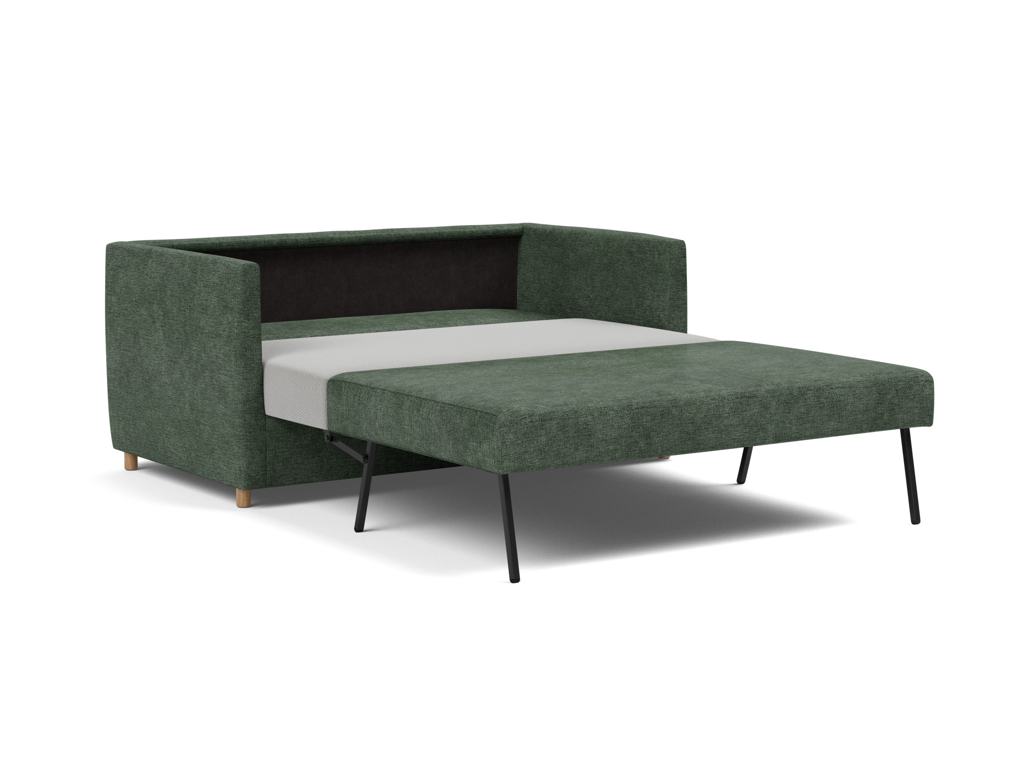 Schlafsofa Olan Flachgewebe Avella 281-Pine-Green