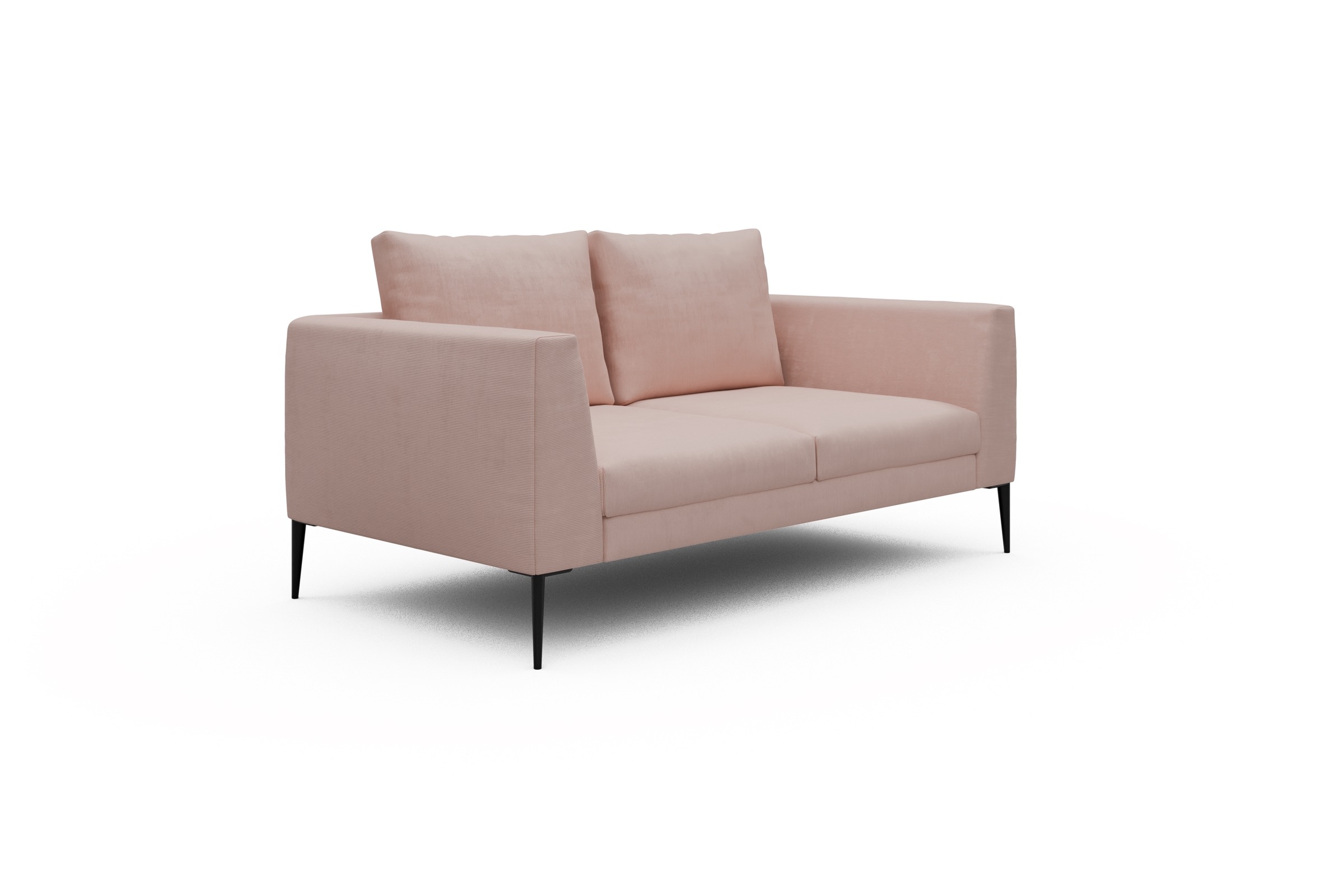 Sofa Paul 2-Sitzer Cordufine-Blush