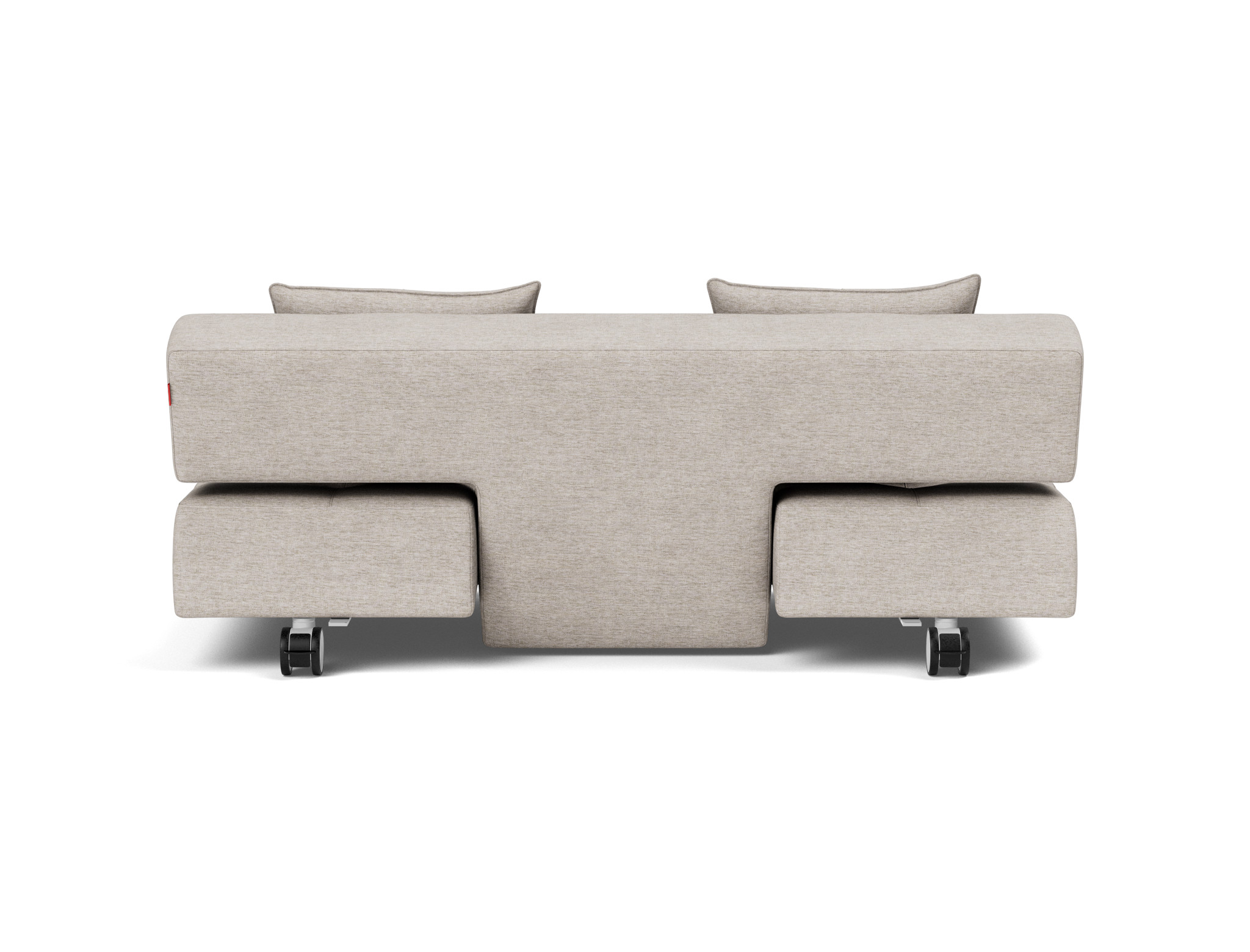 Schlafsofa Long Horn D.E.L. Chenille Yuveno 471-Sand