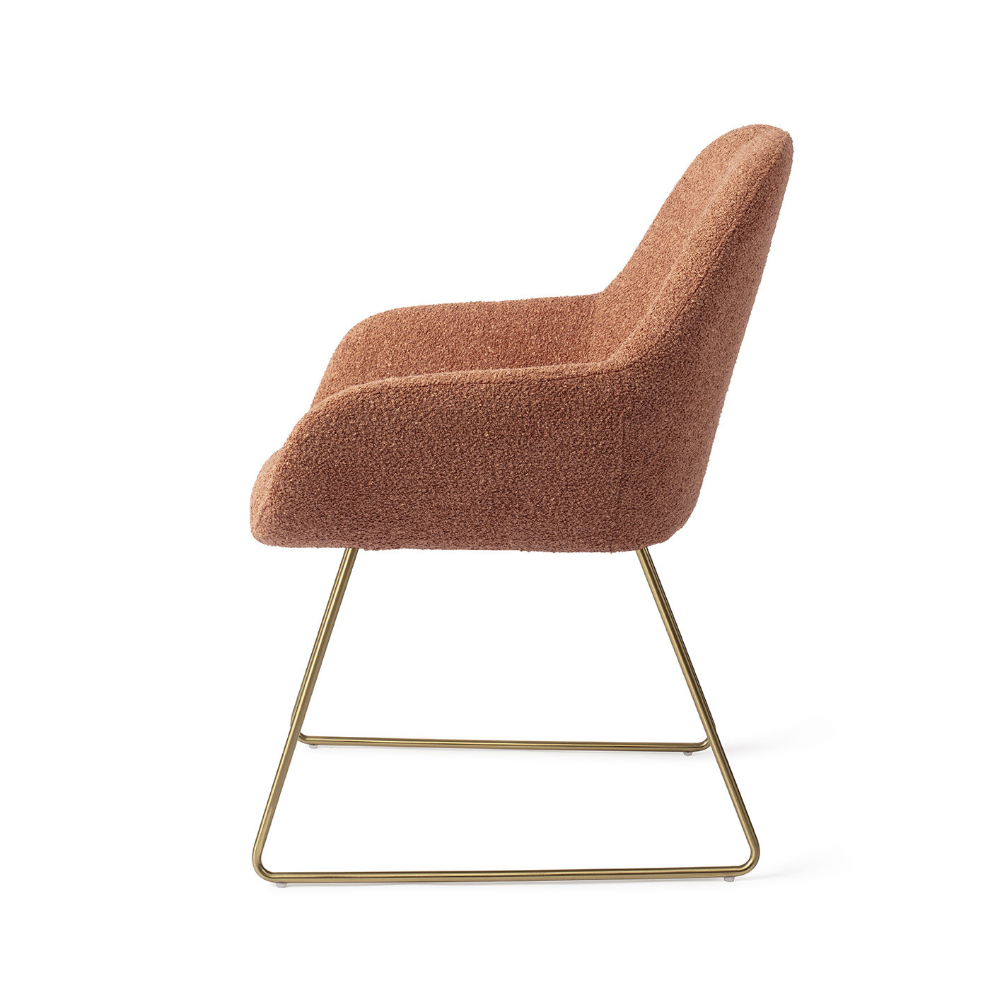 Jesper Home Esszimmerstuhl Kushi Amber Autumn Slide Gold