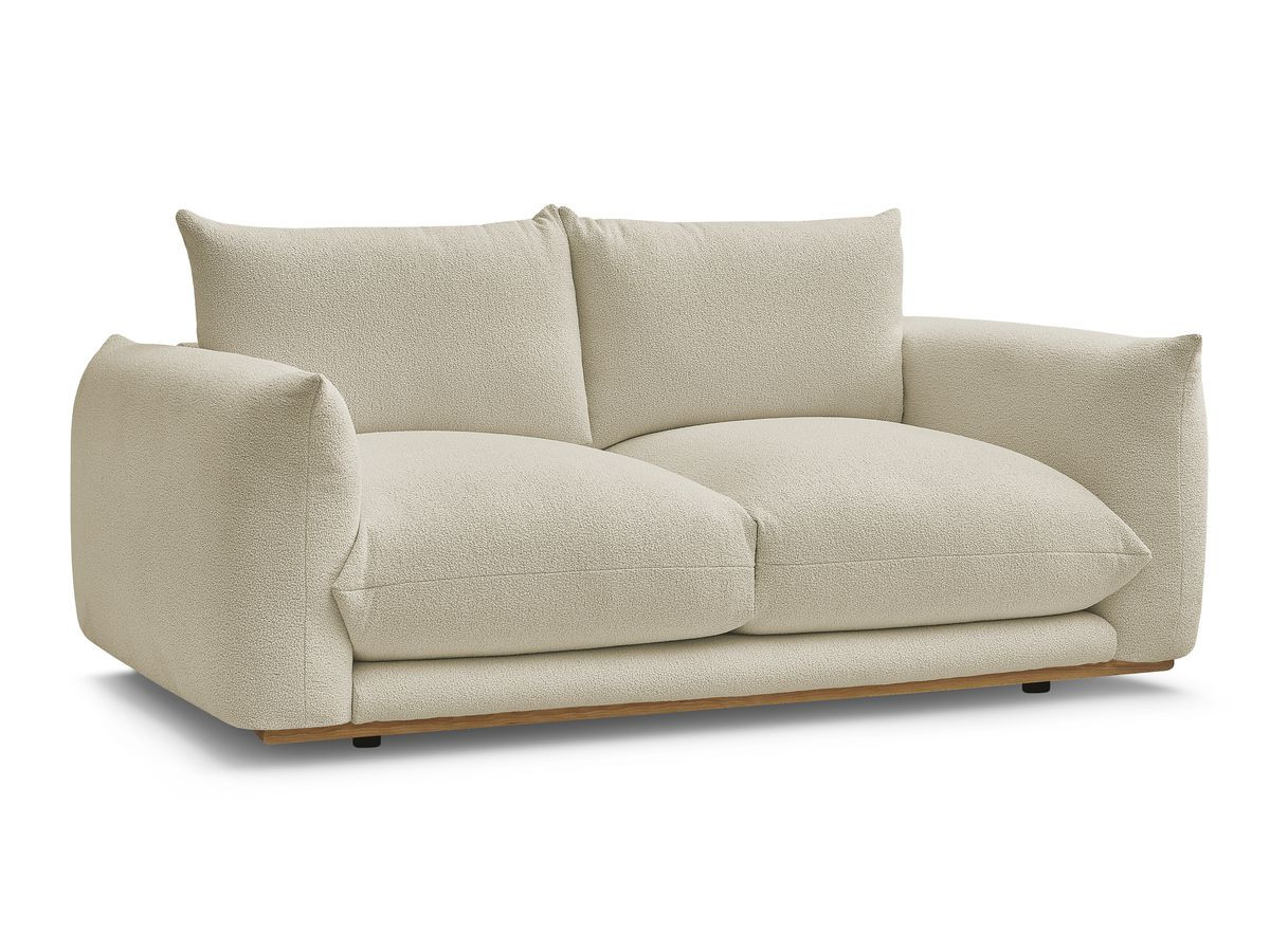 Bouclé-Stoff · Beige