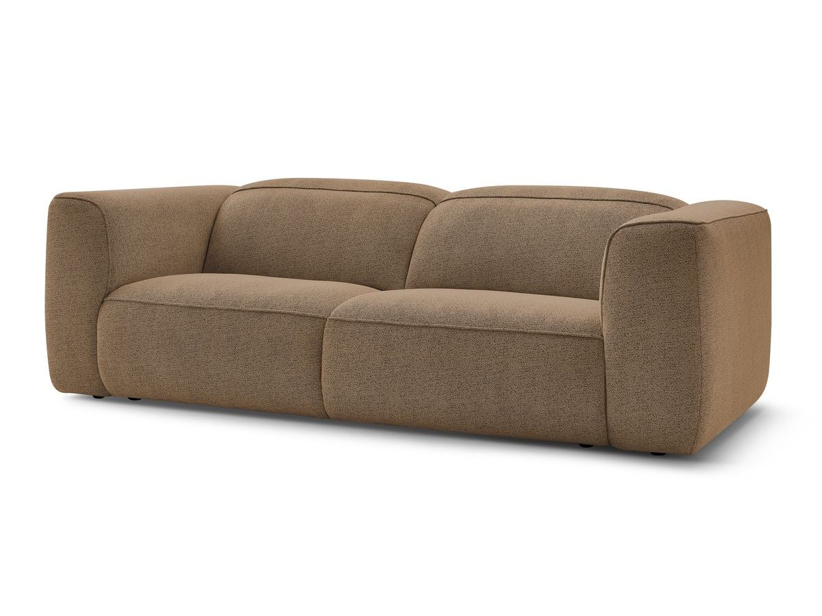 Bobochic William Sofa 3-Sitzer Melange-Stoff Orange