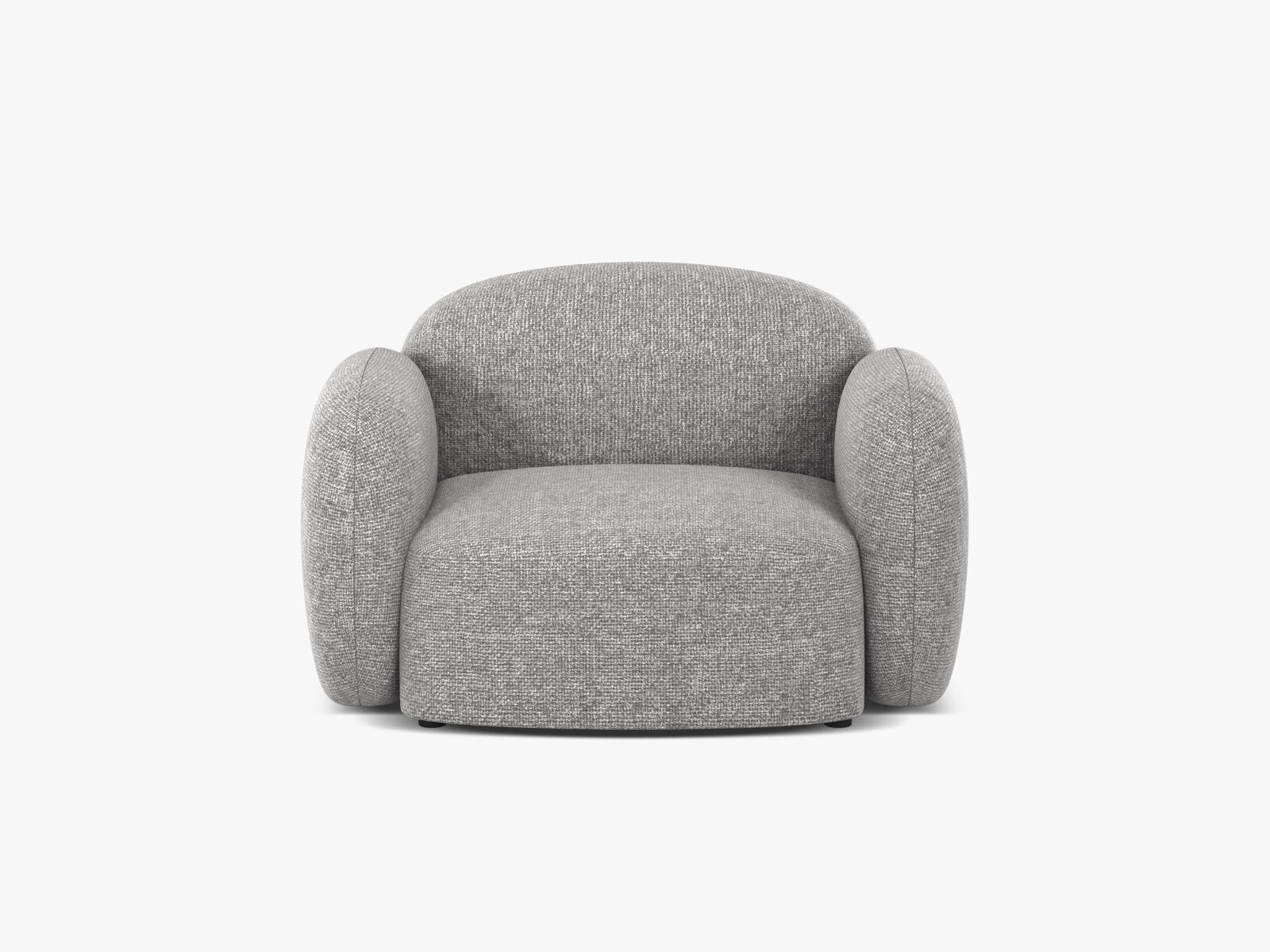 Micadoni Sessel Blair Chenille Eden Hellgrau