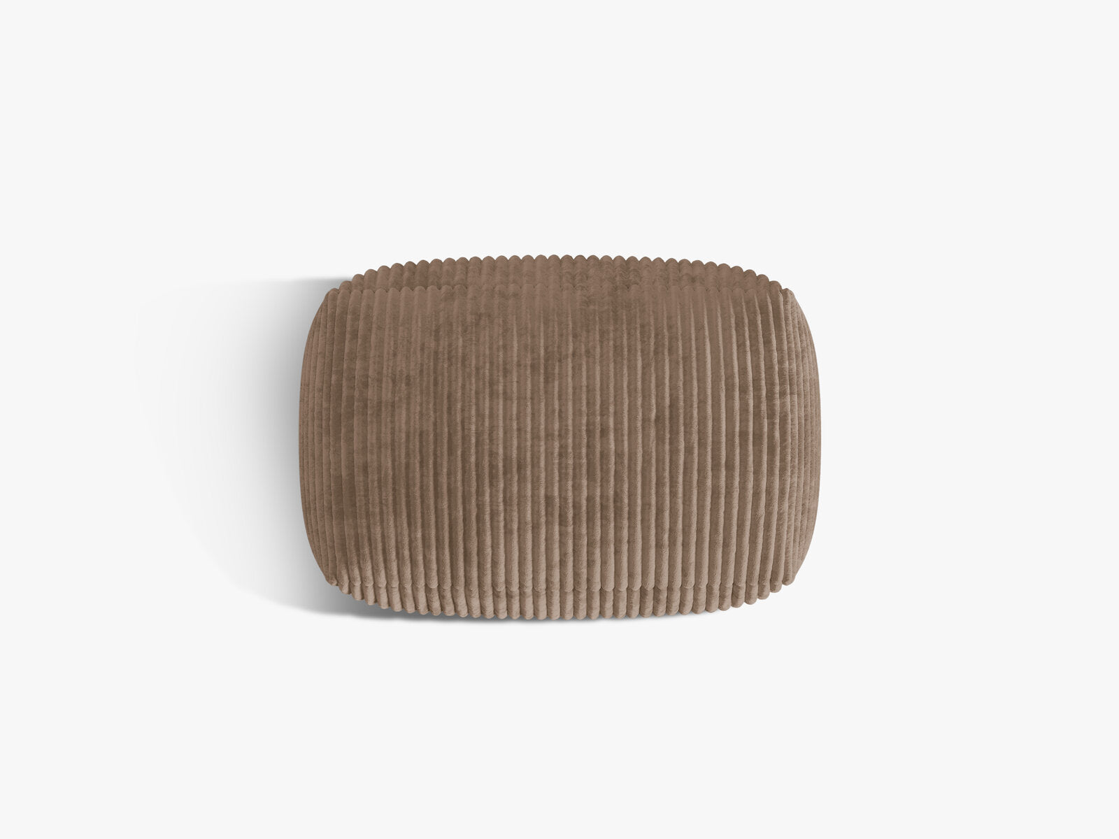 Micadoni Hocker Martina 1-Sitzer Kord Tilia Eichel