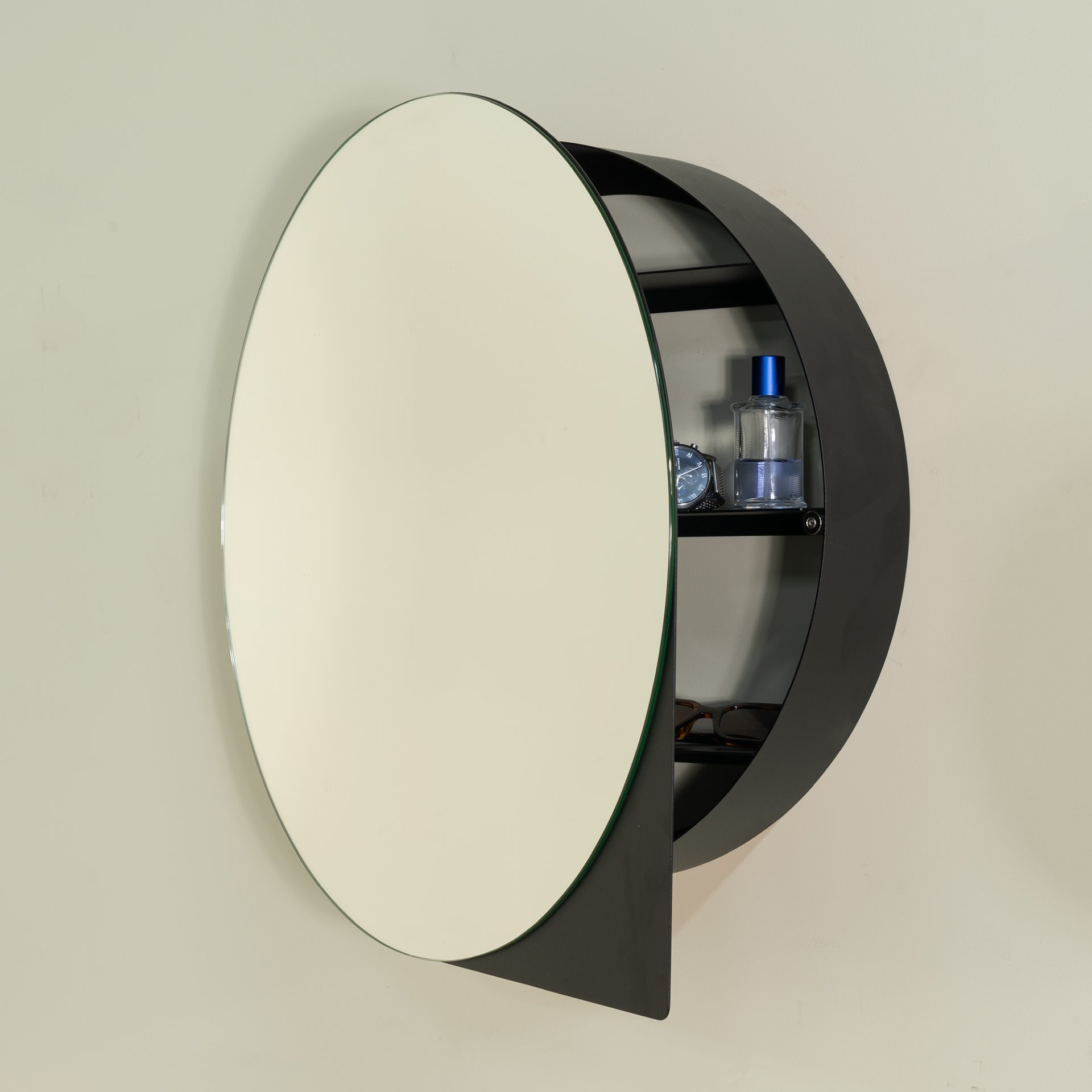 Spinder Design Spiegelschrank Sonnet Large Schwarz
