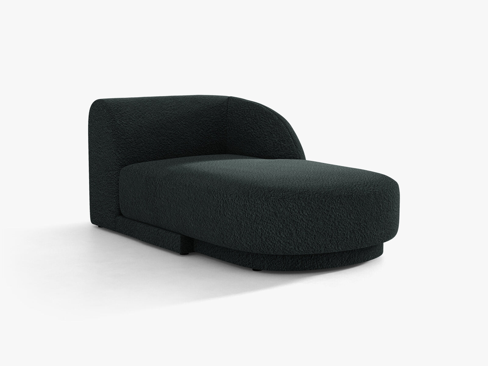Micadoni Modul Miley 2-Sitzer Rechts Boucle Baloo Schwarz