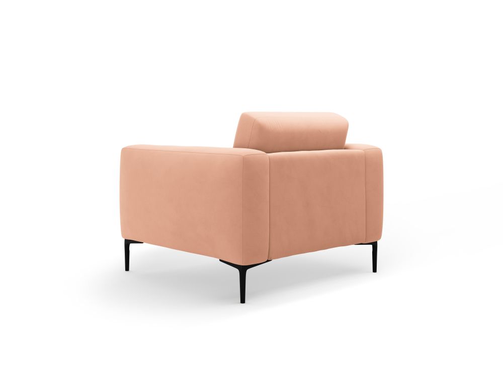 Cosmopolitan Design Sessel Lazio Samt Salvador Rosa