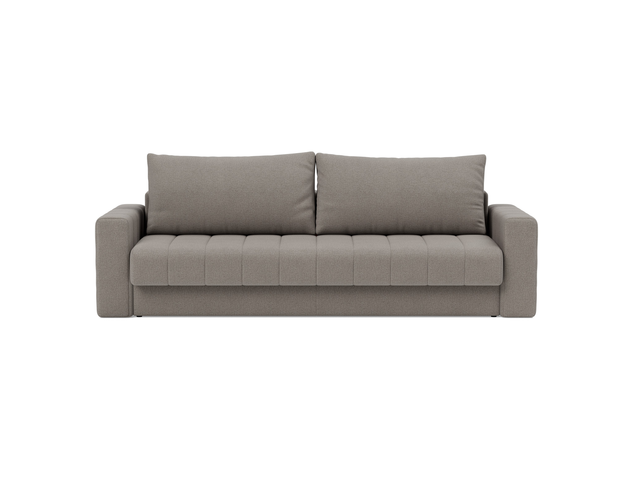 Schlafsofa Akello mit Armlehnen Flachgewebe Mixed Dance 521-Grey