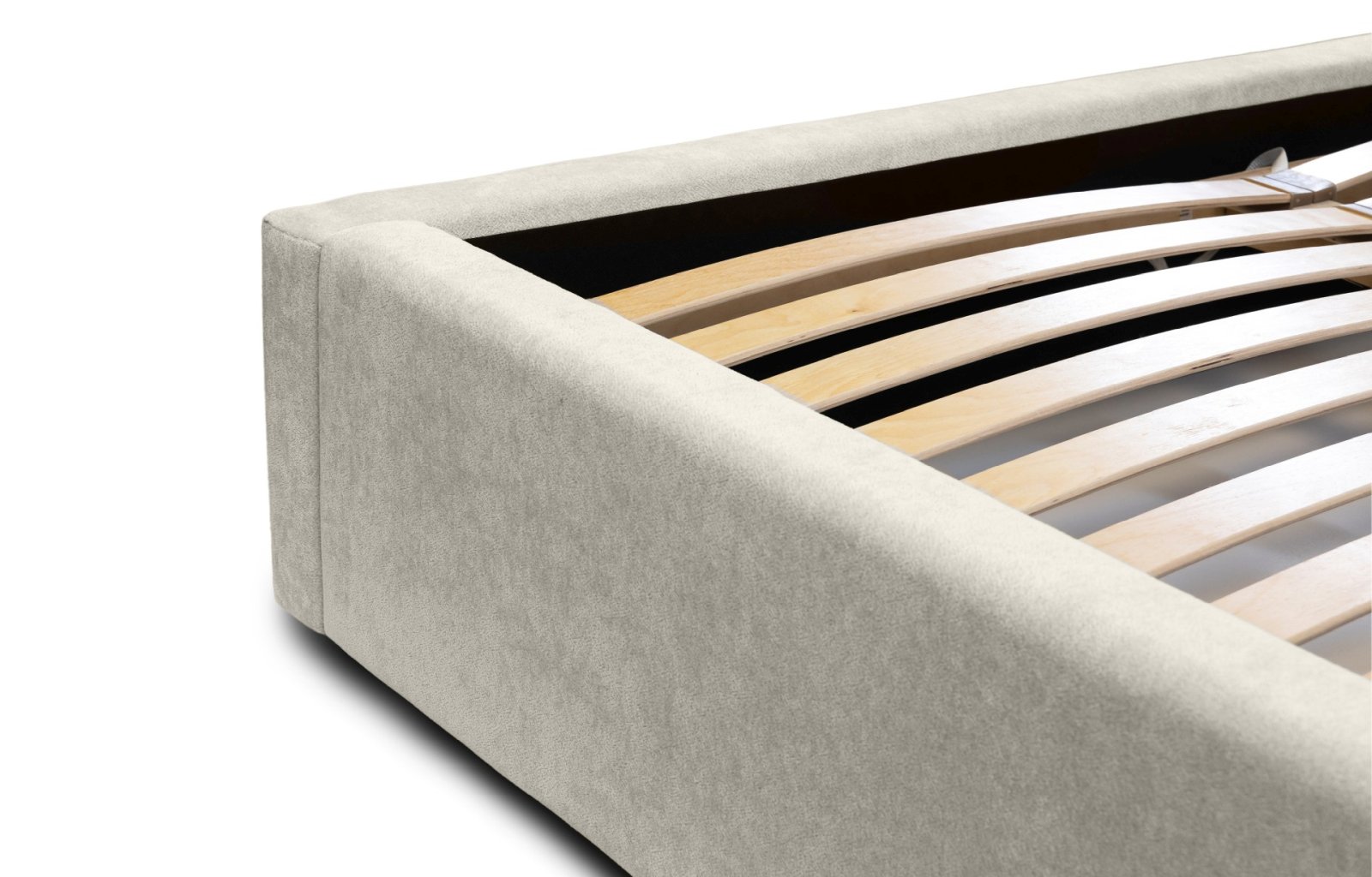 Polsterbett Orio Chenille 140x200 mit Metallrahmen Ditra-New 01