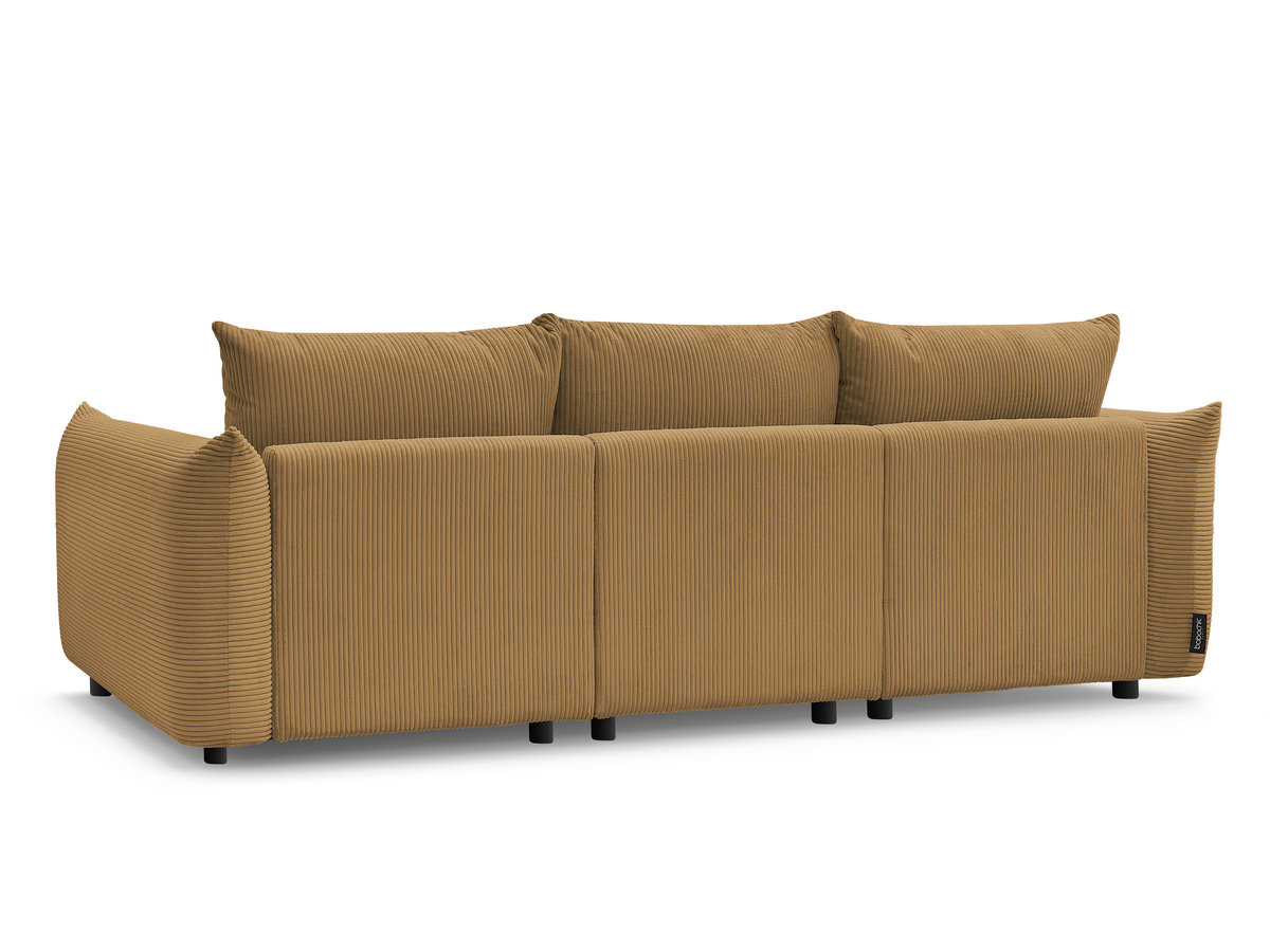 Bobochic Ernest Sofa 3-Sitzer 266 × 106 cm Cordsamt Gelb