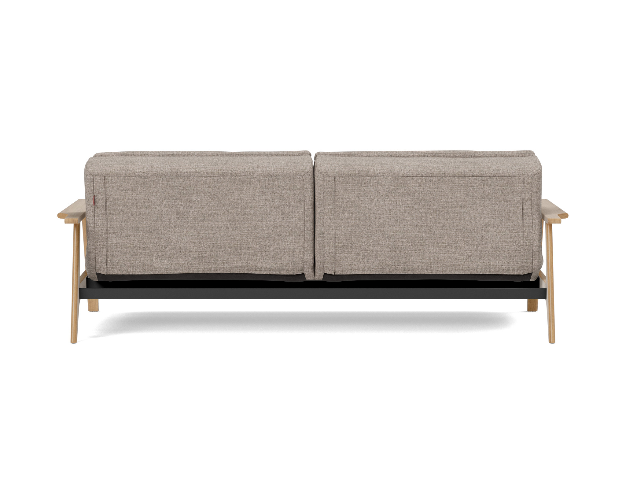 Schlafsofa Dublexo Frej Chenille Yuveno 472-Warm-Grey