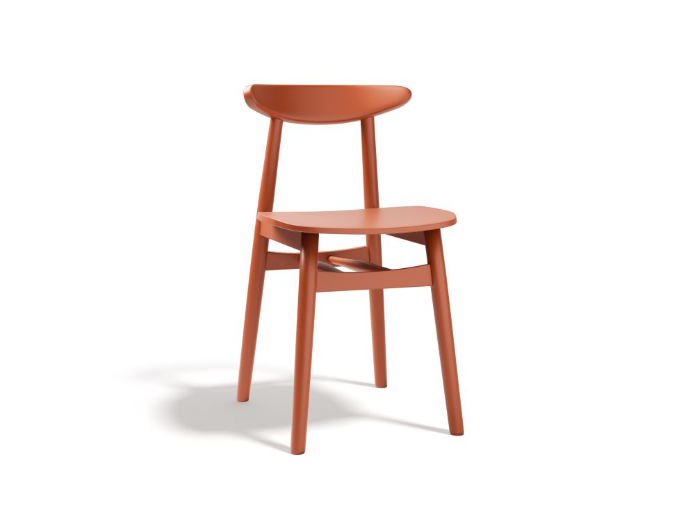 Cosmopolitan Design Stuhl Elie 2er-Set Flamingo