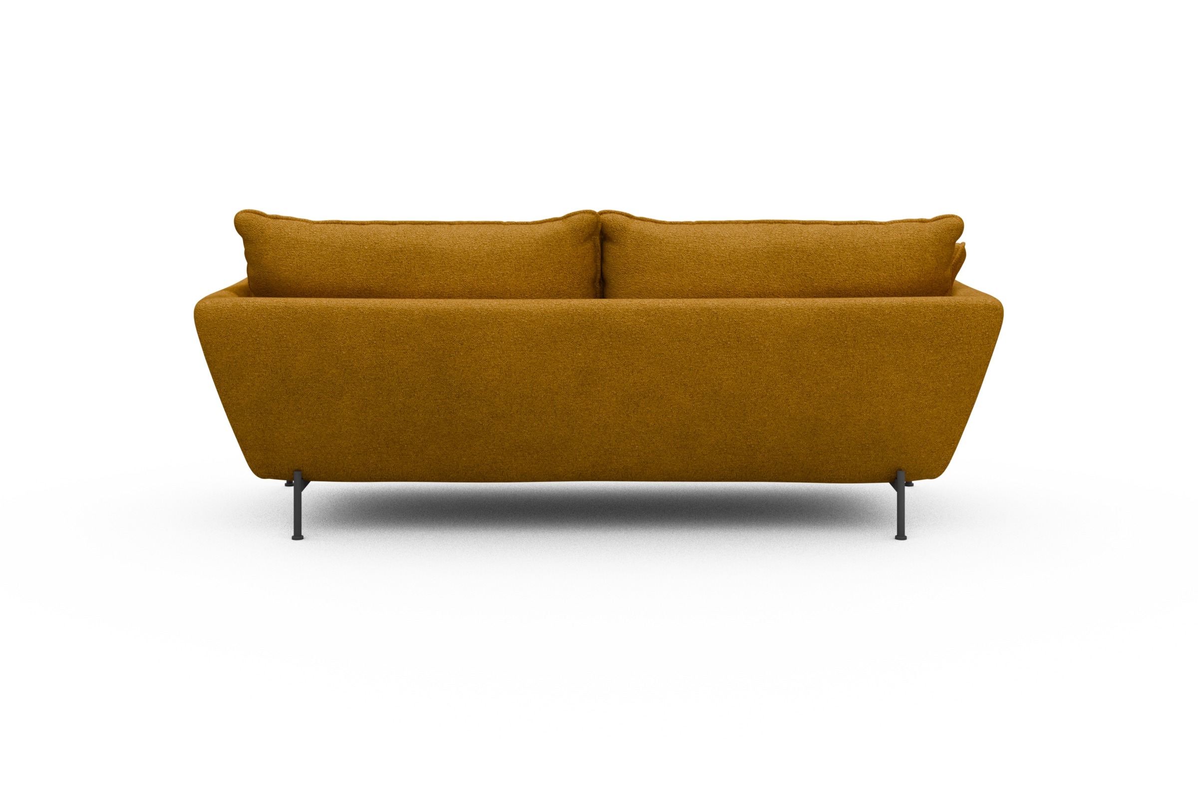 Sofa Anton PREMIUM 3-Sitzer Boucle-Ochre