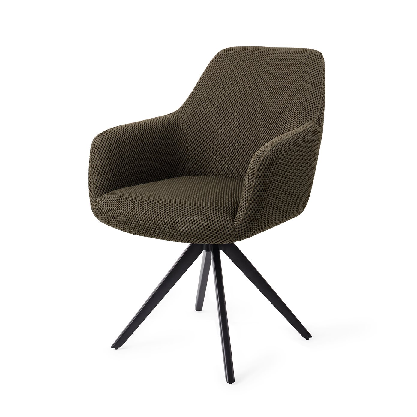 Jesper Home Esszimmerstuhl Hiroo Jungle-Jewel Turn Schwarz