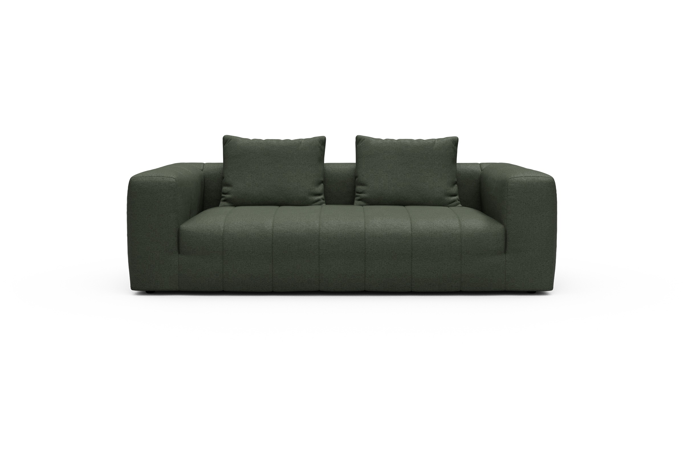 Hugo 3-Sitzer Denari-Forest-Green moebelfaktor