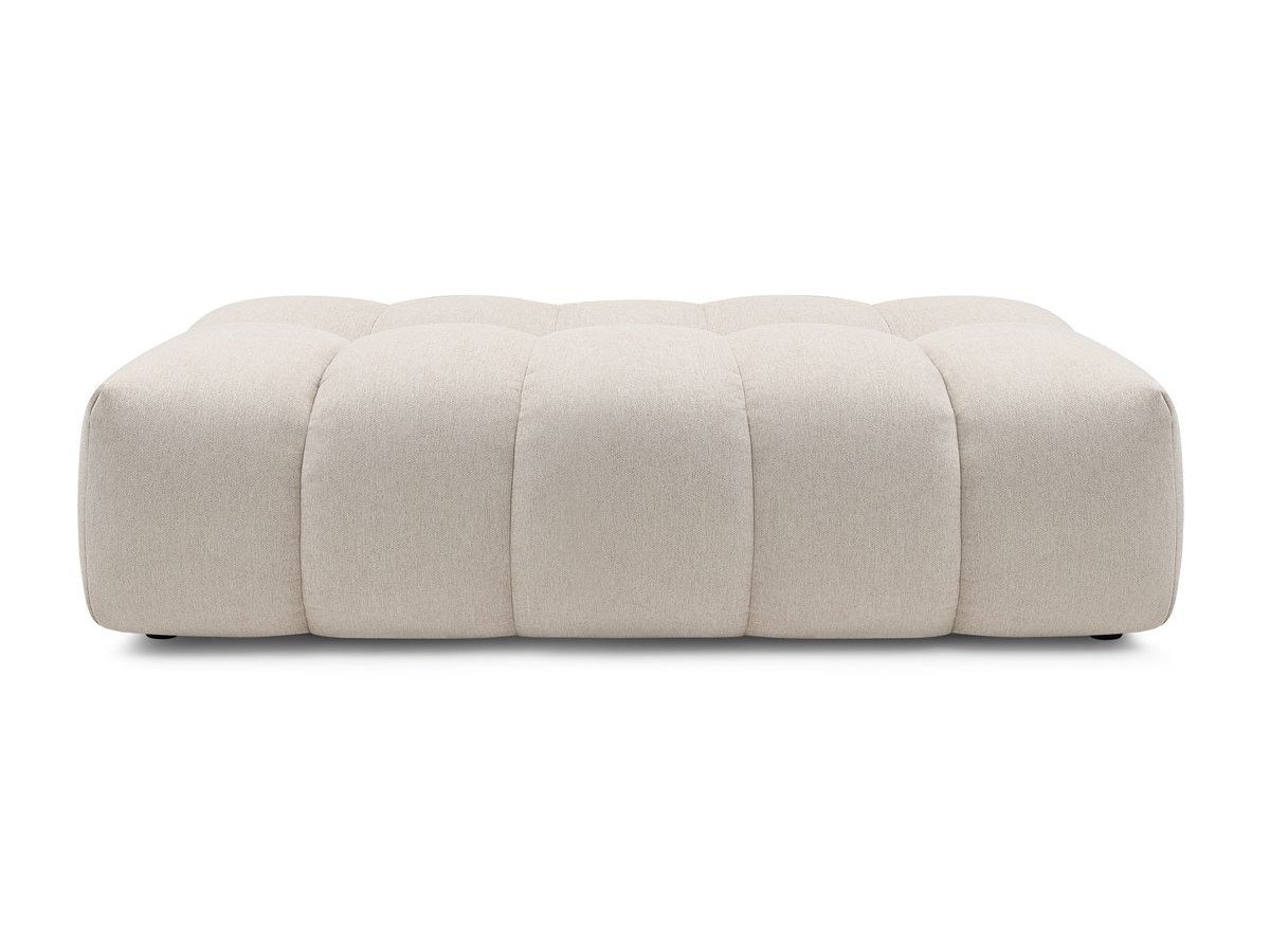 Bobochic Mont-blanc Pouf Melange-Stoff Beige