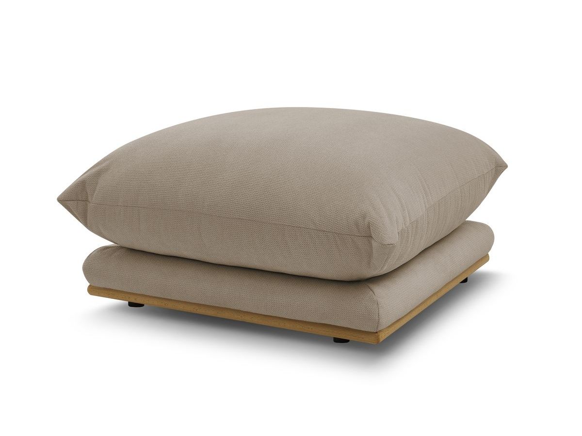 Bobochic Ernest Pouf Stoff Taupe
