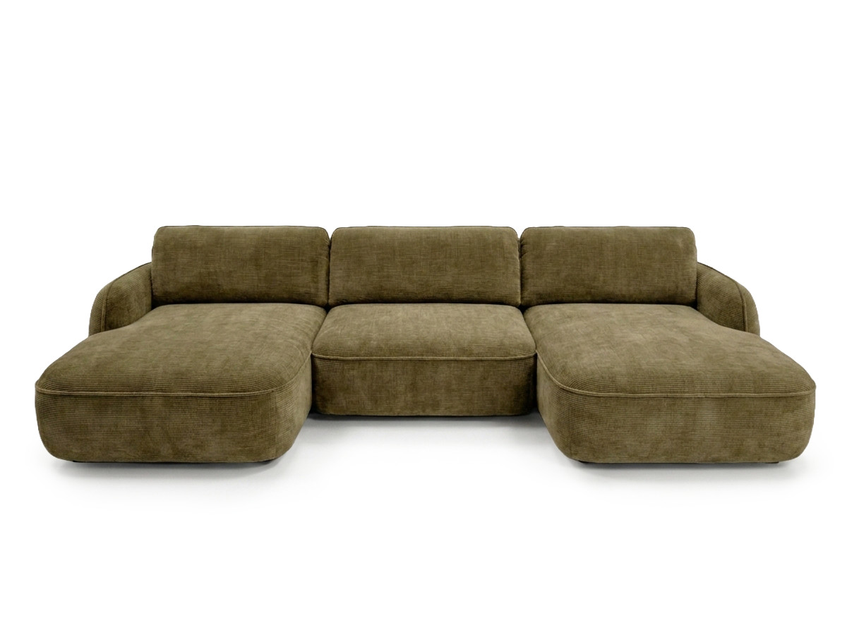 Bobochic Celeste Wohnlandschaft Chenille Grün
