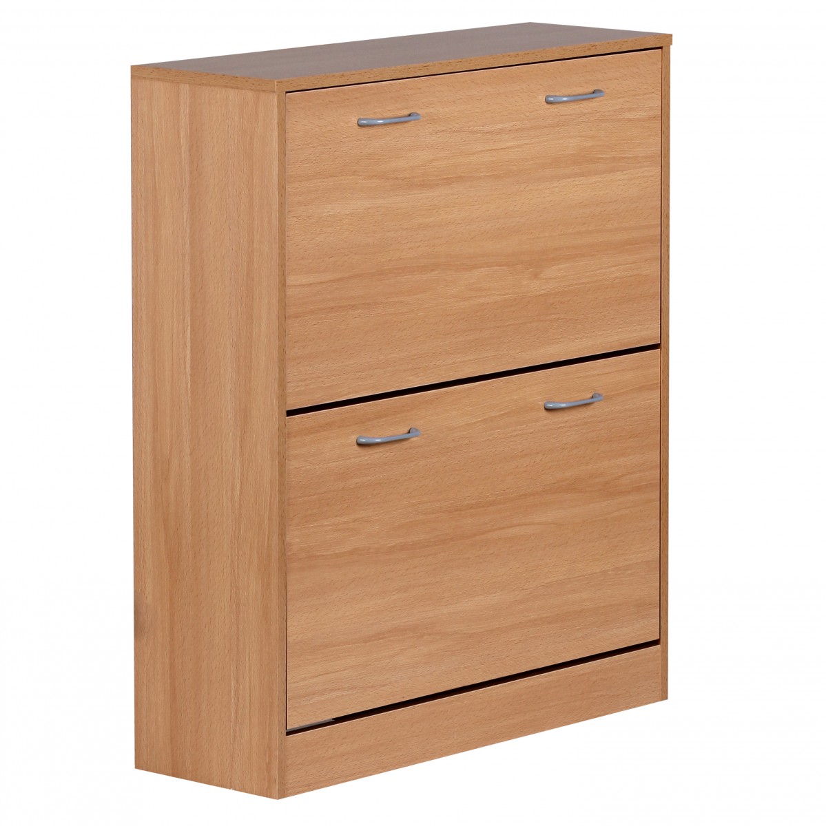 Schuhkommode Egilstad Buche 75 × 24 × 87 cm