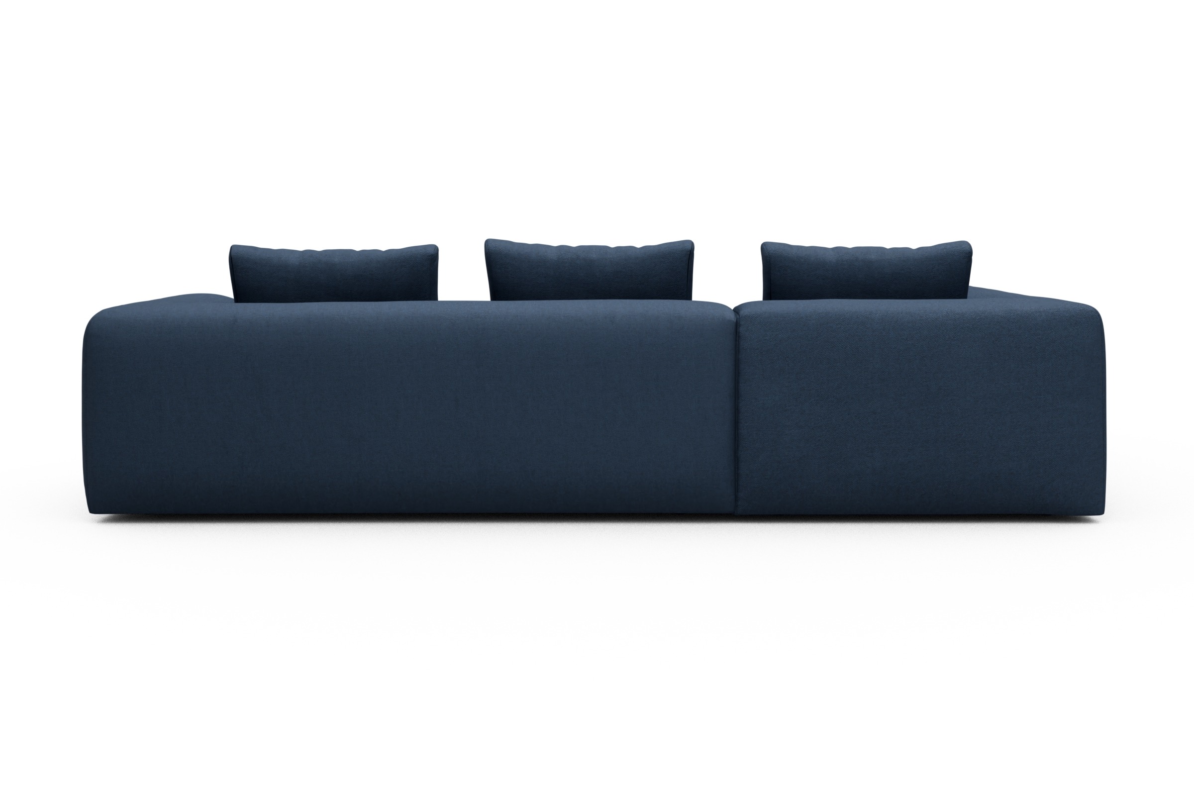 Ecksofa Fred Relax-Ecke links mit 2,5-Sitzer Weda-Blue