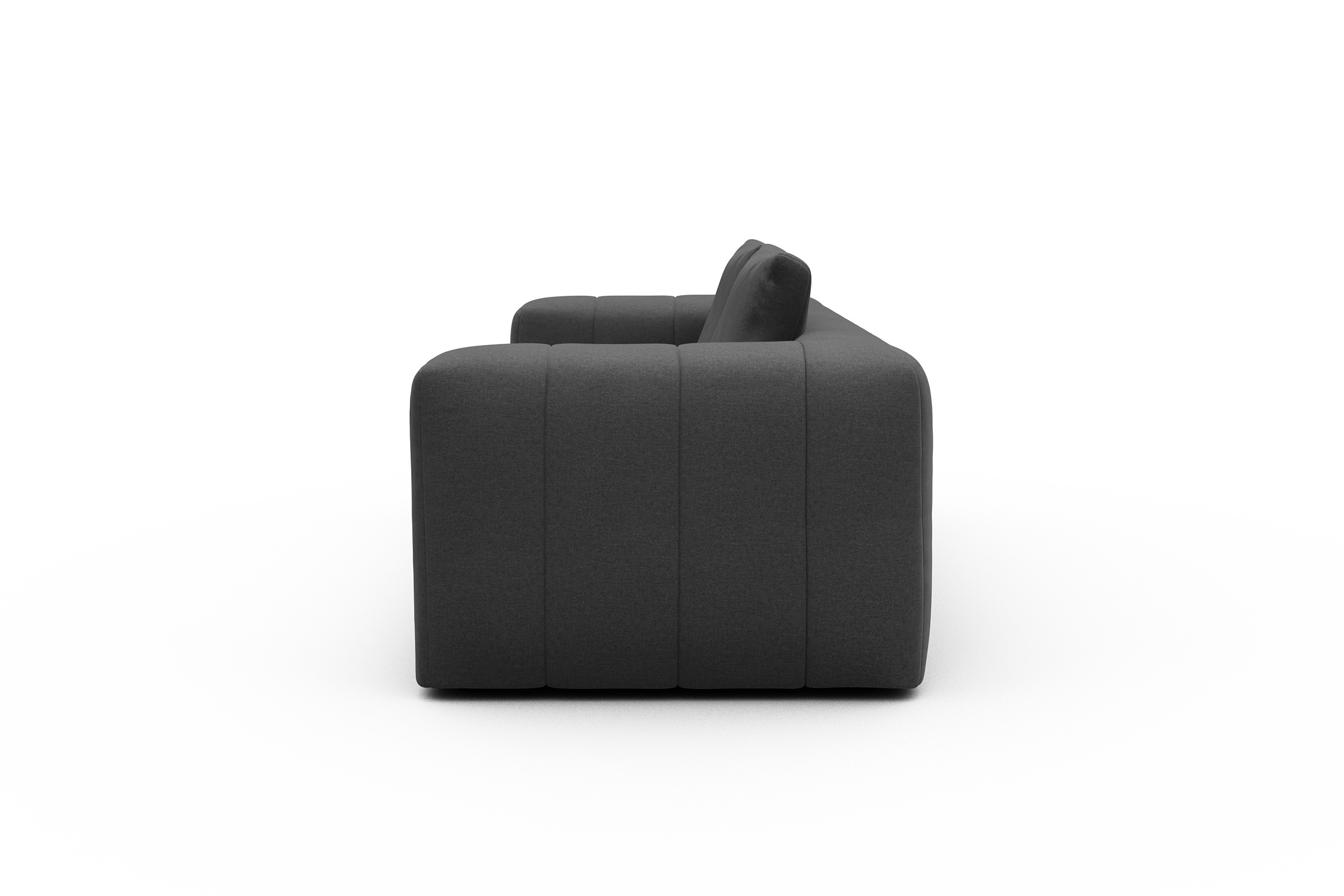 Sofa Hugo 3-Sitzer Satya-Zinc