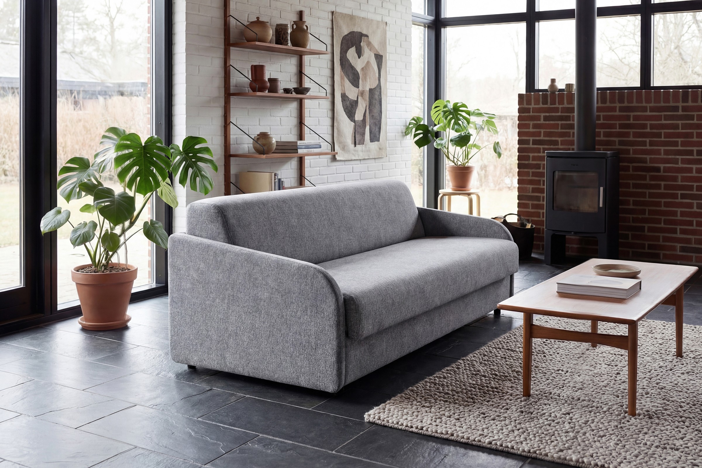 Schlafsofa Eivor mit Memory-Matratze