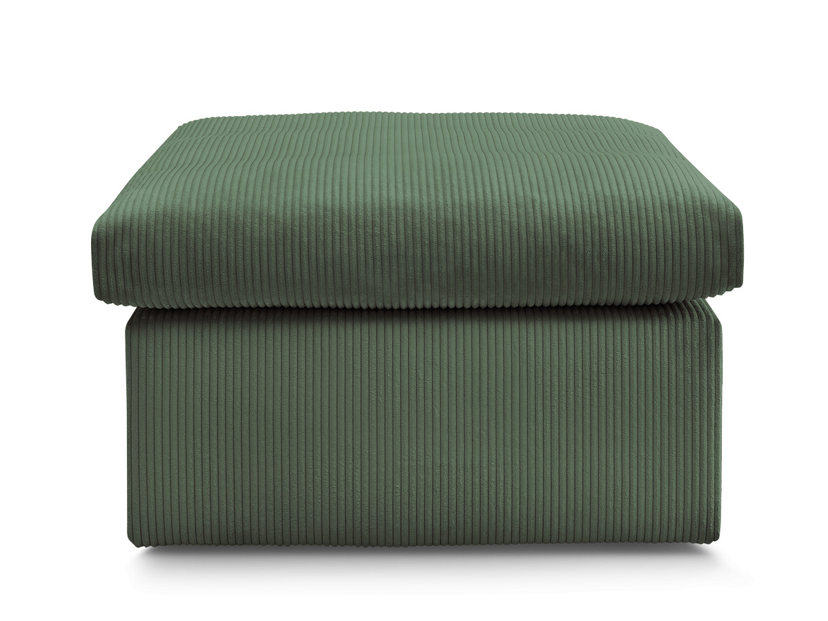 Bobochic Enore Pouf Cordsamt Dunkelgrün