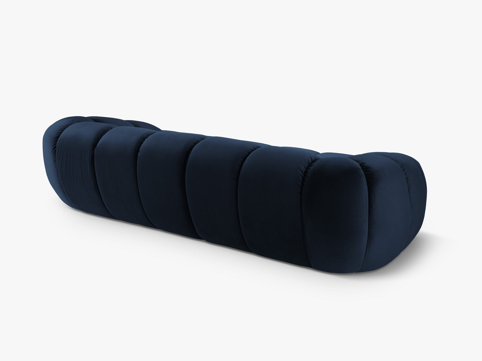 Micadoni Sofa Diana 4-Sitzer Samt Königsblau