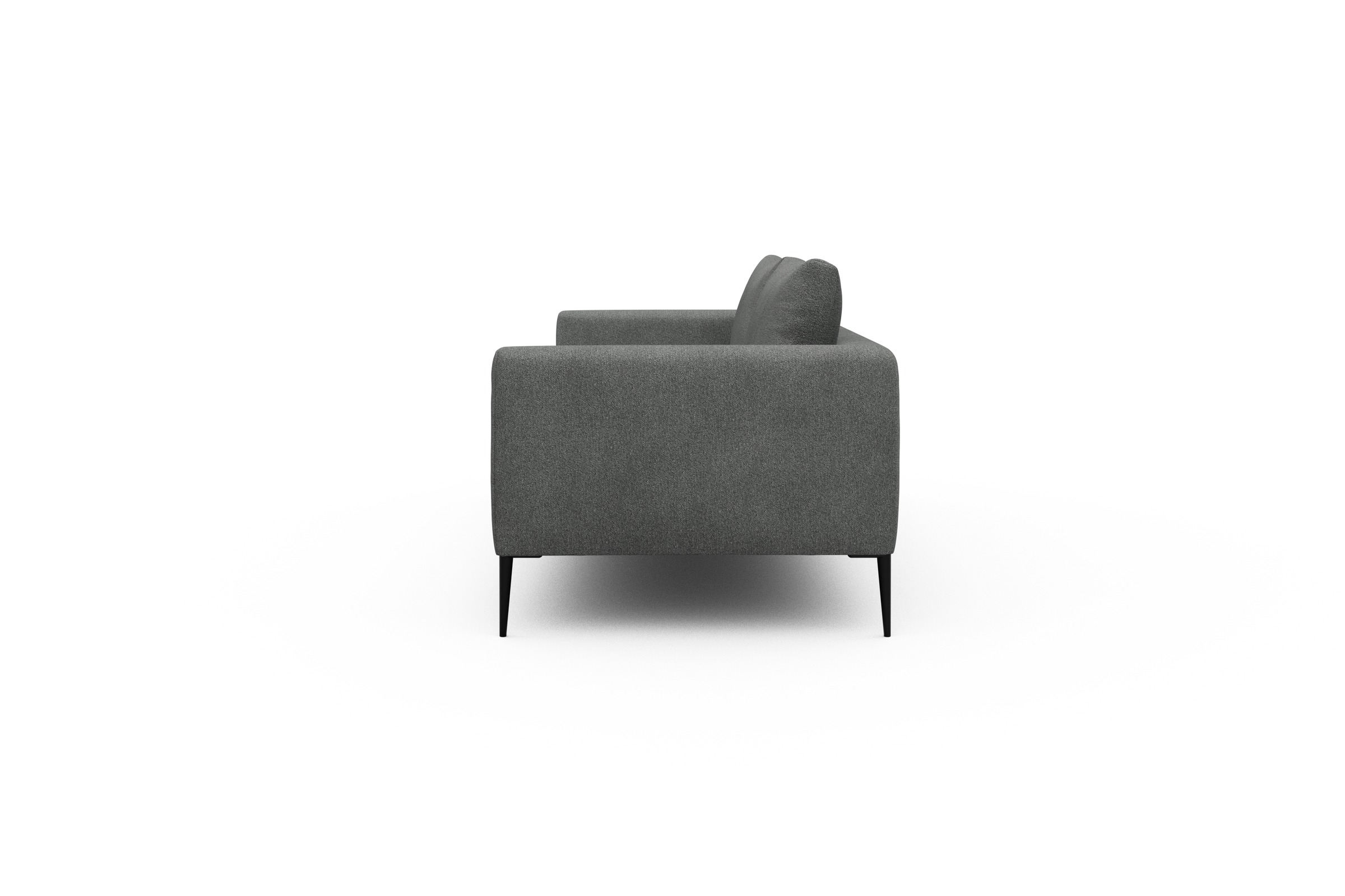 Sofa Paul 3-Sitzer Boucle-Ash-Grey