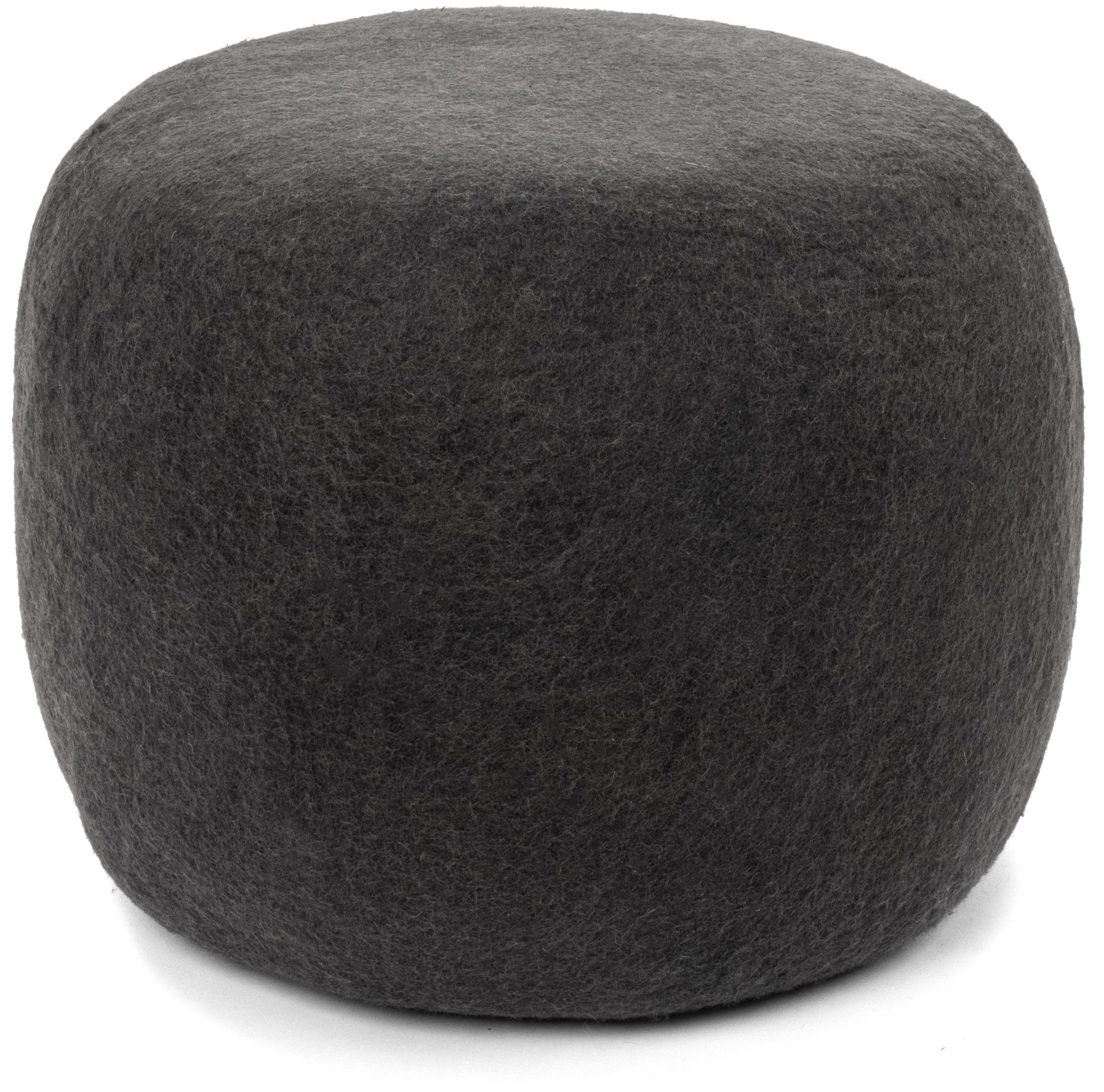 myfelt Kuno Colour Pouf Anthrazit Ø 48 x 18 cm