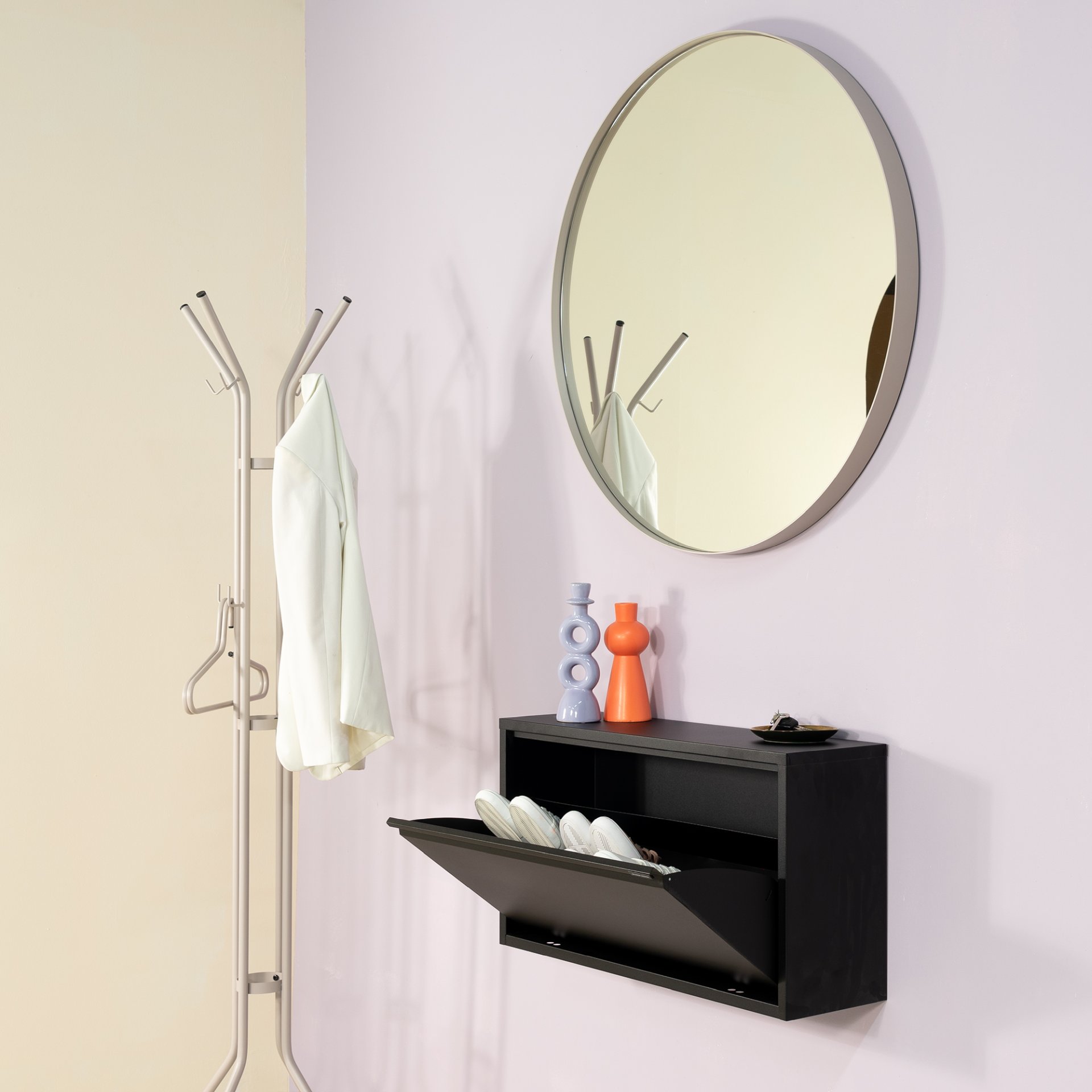 Spinder Design Spiegel Donna 5 Silky Taupe