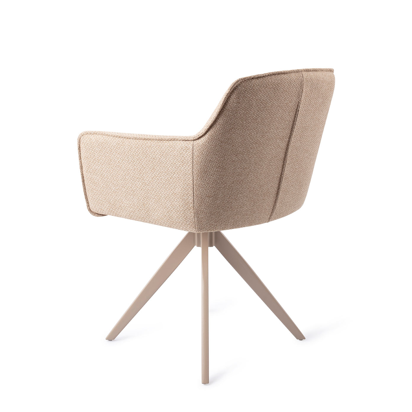Jesper Home Esszimmerstuhl Hofu Wild-Walnut Turn Beige
