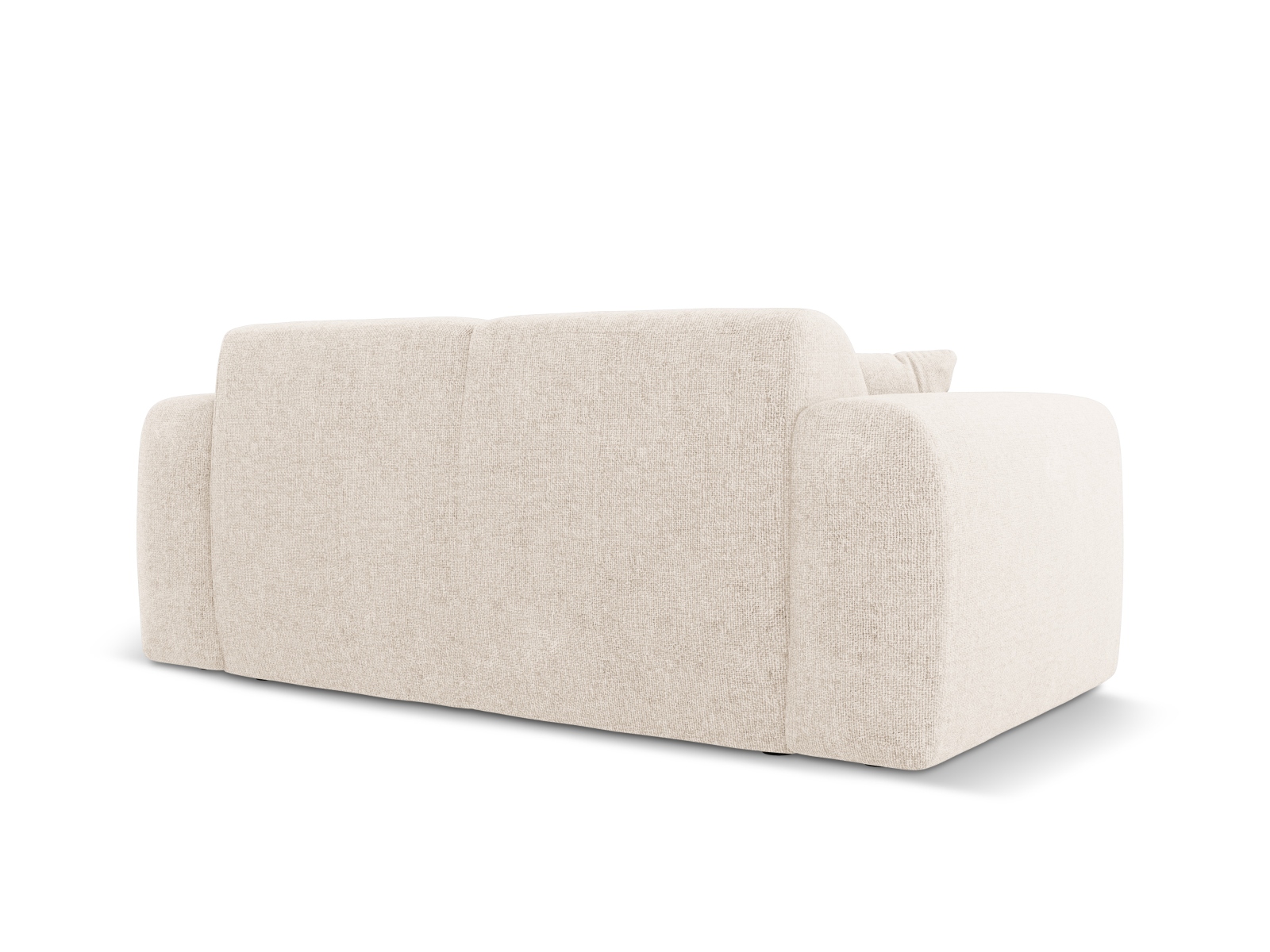 Cosmopolitan Design Sofa Nolio 2-Sitzer Chenille Haga Helles Beige