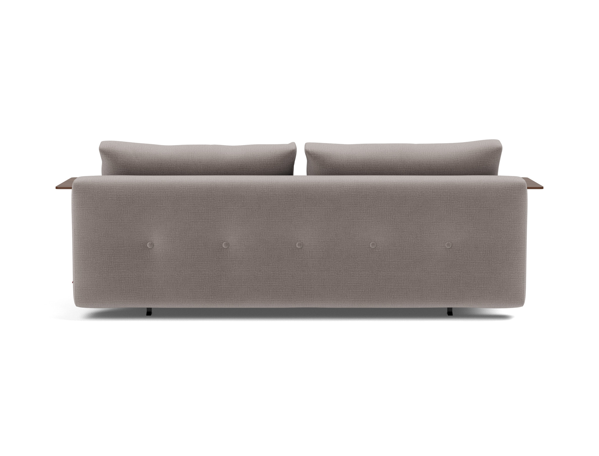 Schlafsofa Recast mit Armlehnen Chenille Esina 418-Truffle