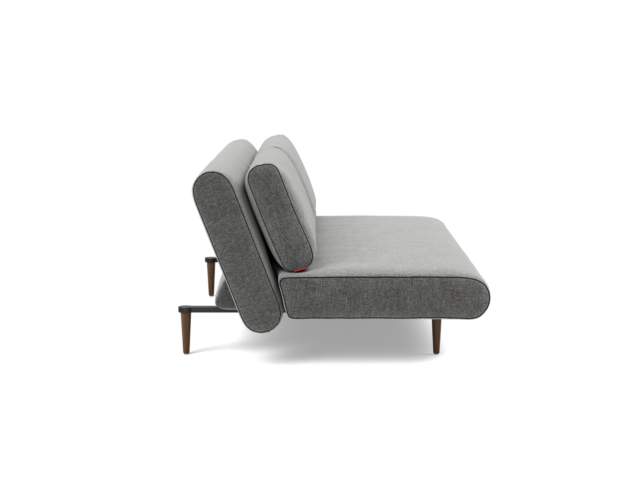 Schlafsofa Unfurl Lounger Strukturierter Stoff Twist 563-Charcoal